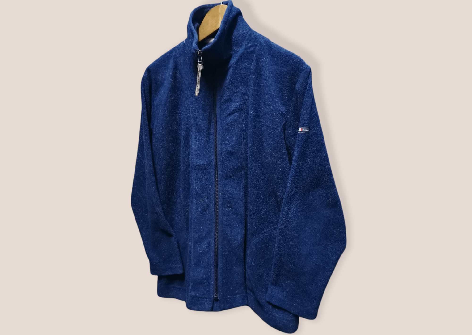 Benetton × Vintage Vintage Benetton Formula 1 Fleece Zippered Jacket Size US M / EU 48-50 / 2 - 2 Thumbnail
