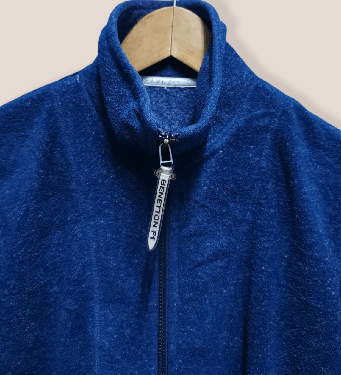 Benetton × Vintage Vintage Benetton Formula 1 Fleece Zippered Jacket Size US M / EU 48-50 / 2 - 5 Thumbnail