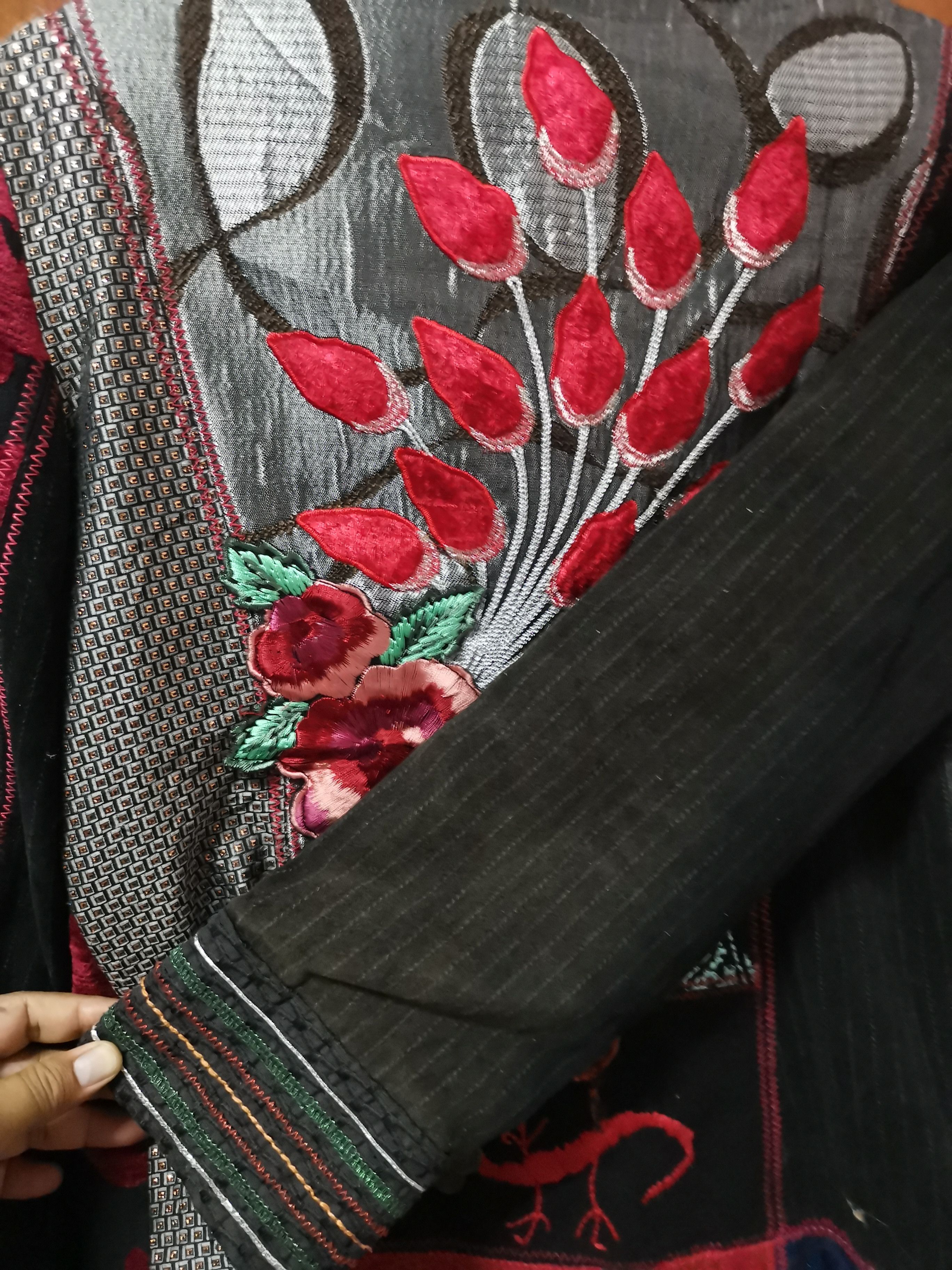 Desigual Desigual Embroidery Jacket x Patchwork Size US XXS / EU 40 - 3 Thumbnail