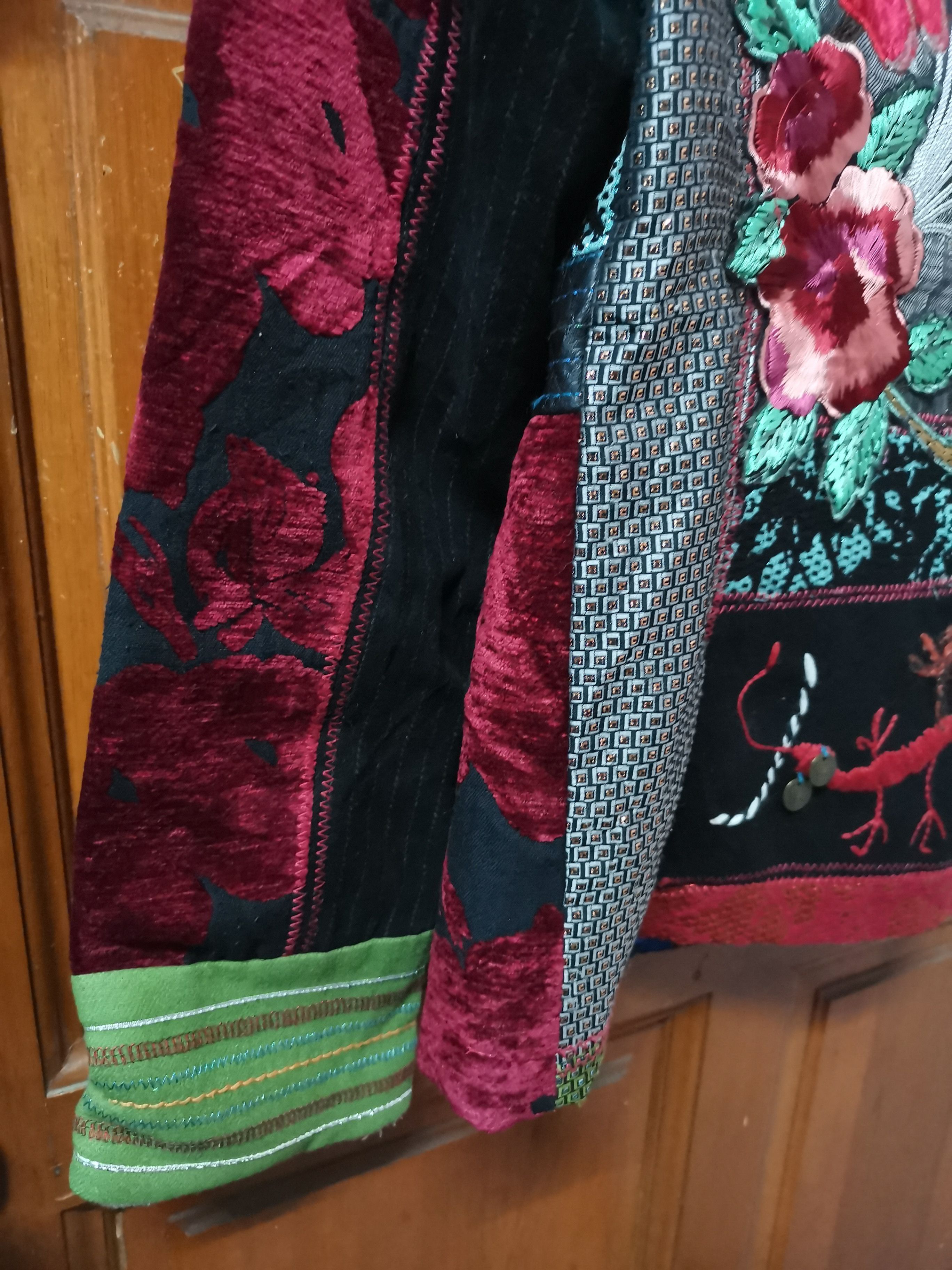 Desigual Desigual Embroidery Jacket x Patchwork Size US XXS / EU 40 - 10 Thumbnail