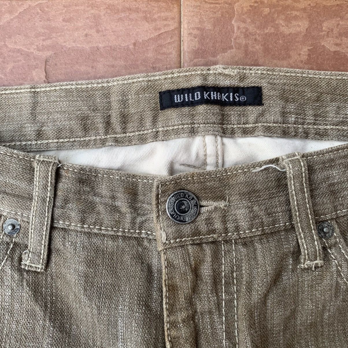 Japanese Brand × Vintage 🔥FAST DEALS🔥 5-POCKET VINTAGE WILD KHAKI 32x32 JEANS PANTS Size US 32 / EU 48 - 6 Thumbnail