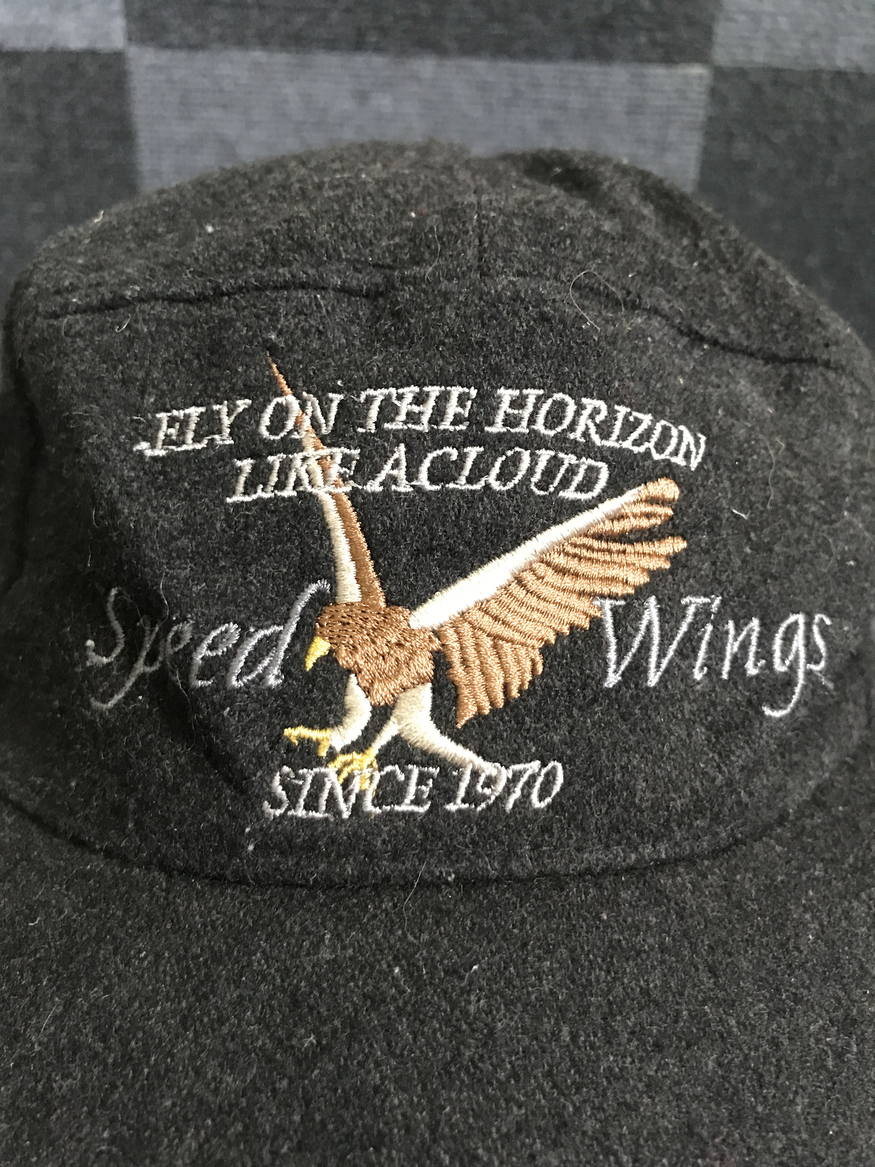 Other BSC83 Speed Wing Wool Eagle Laurel Embroidery Cap Size ONE SIZE - 7 Thumbnail