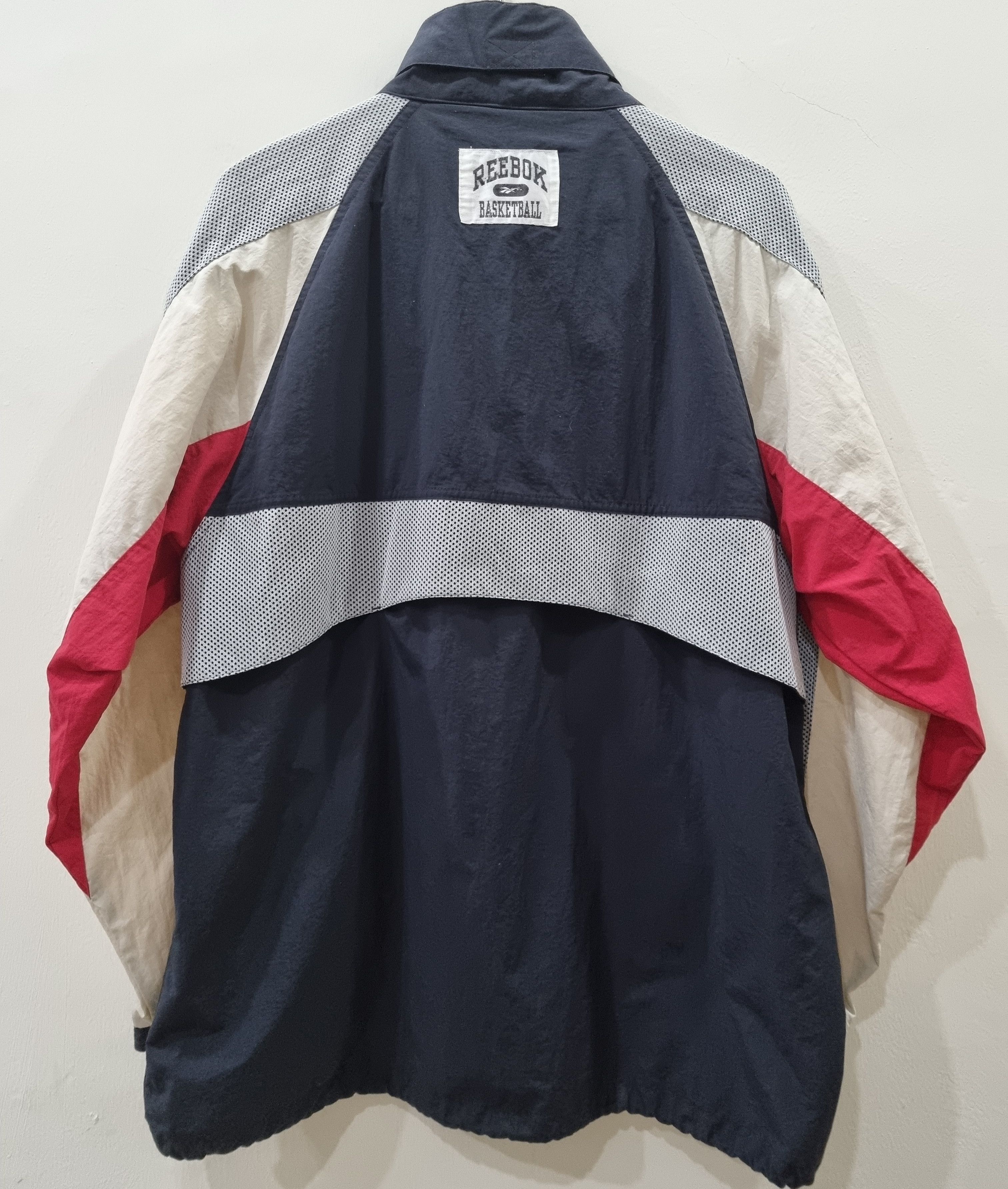 Reebok × Vintage Vintage Reebok Basketball Windbreaker Size US M / EU 48-50 / 2 - 5 Thumbnail