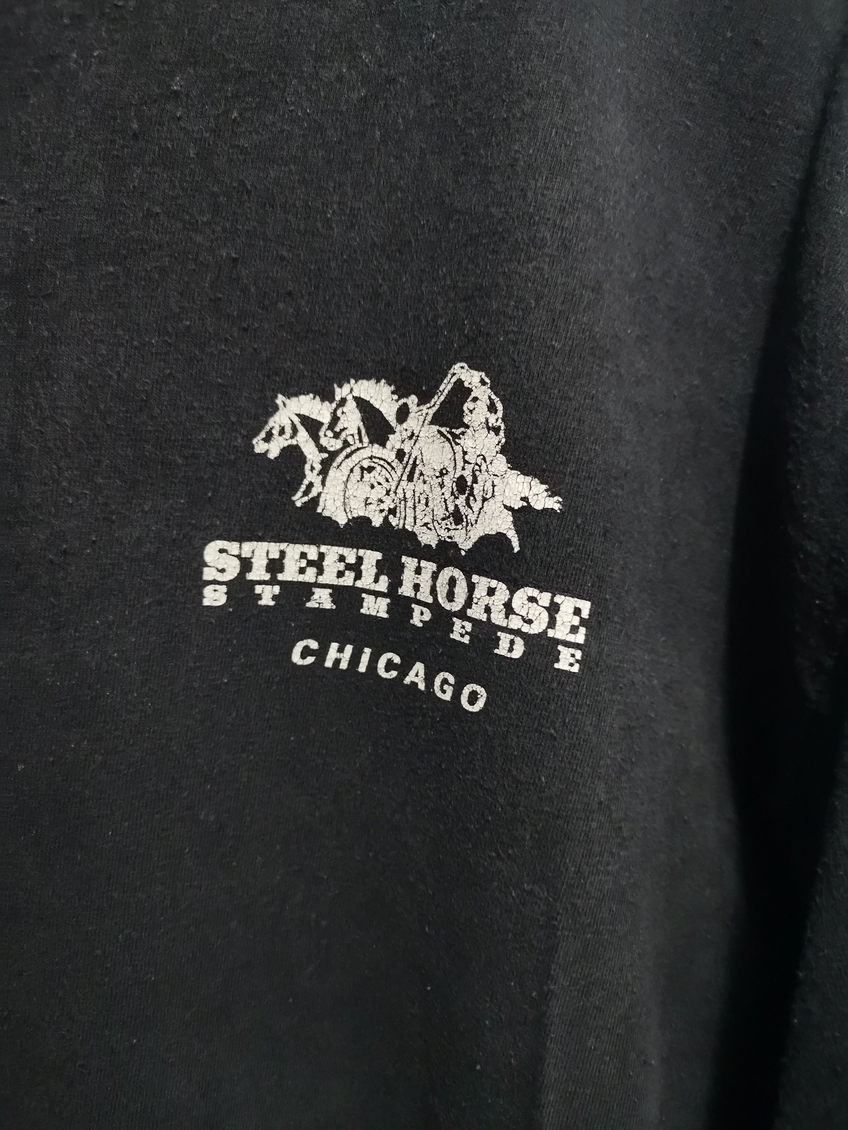 Vintage Vintage Steel Horse Stampede Chicago Shirt Size US XL / EU 56 / 4 - 2 Thumbnail