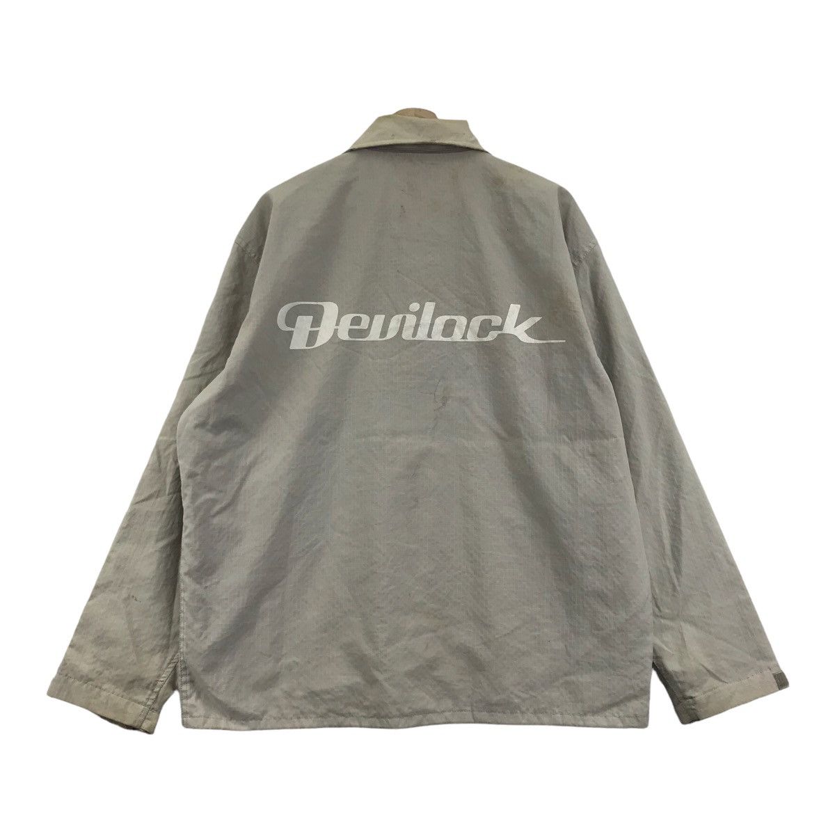 Japanese Brand DEVILOCK Natural Future Japanese Brand Coach Jacket Size US L / EU 52-54 / 3 - 1 Thumbnail