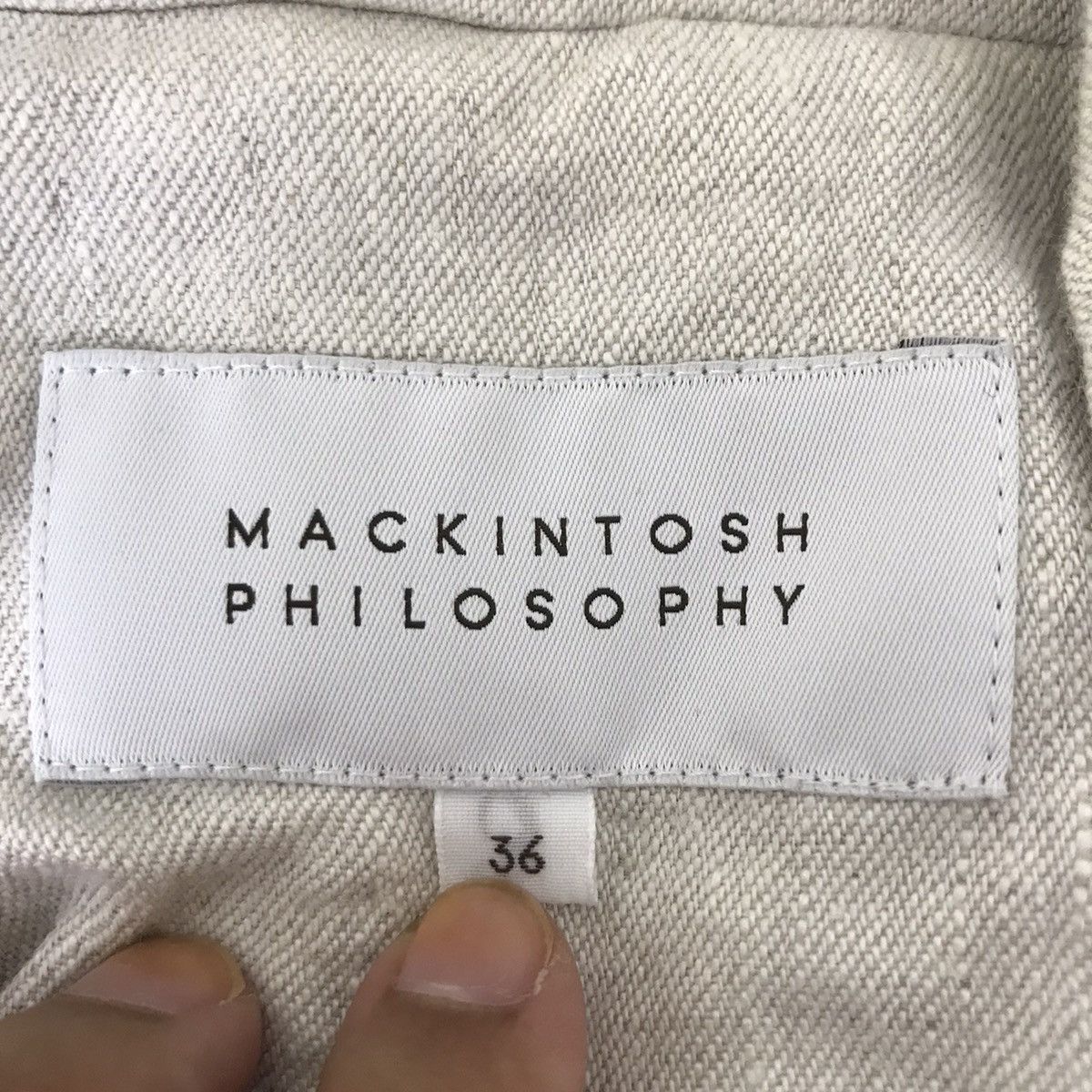 Mackintosh MACKINTOSH PHILOSOPHY Scotland Designer Blazer Coat Jacket Size US S / EU 44-46 / 1 - 5 Thumbnail
