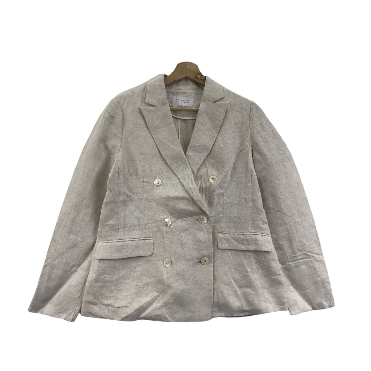 Mackintosh MACKINTOSH PHILOSOPHY Scotland Designer Blazer Coat Jacket Size US S / EU 44-46 / 1 - 1 Thumbnail