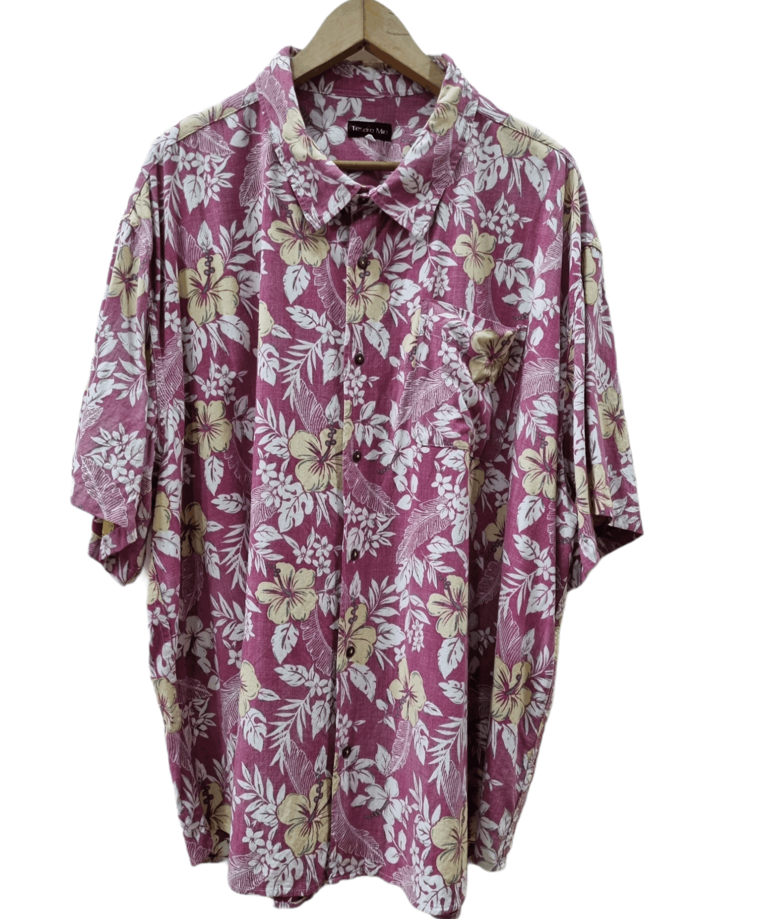 Vintage Tesoro Mio Hawaiian Shirt x Vintage Size US XXL / EU 58 / 5 - 1 Thumbnail