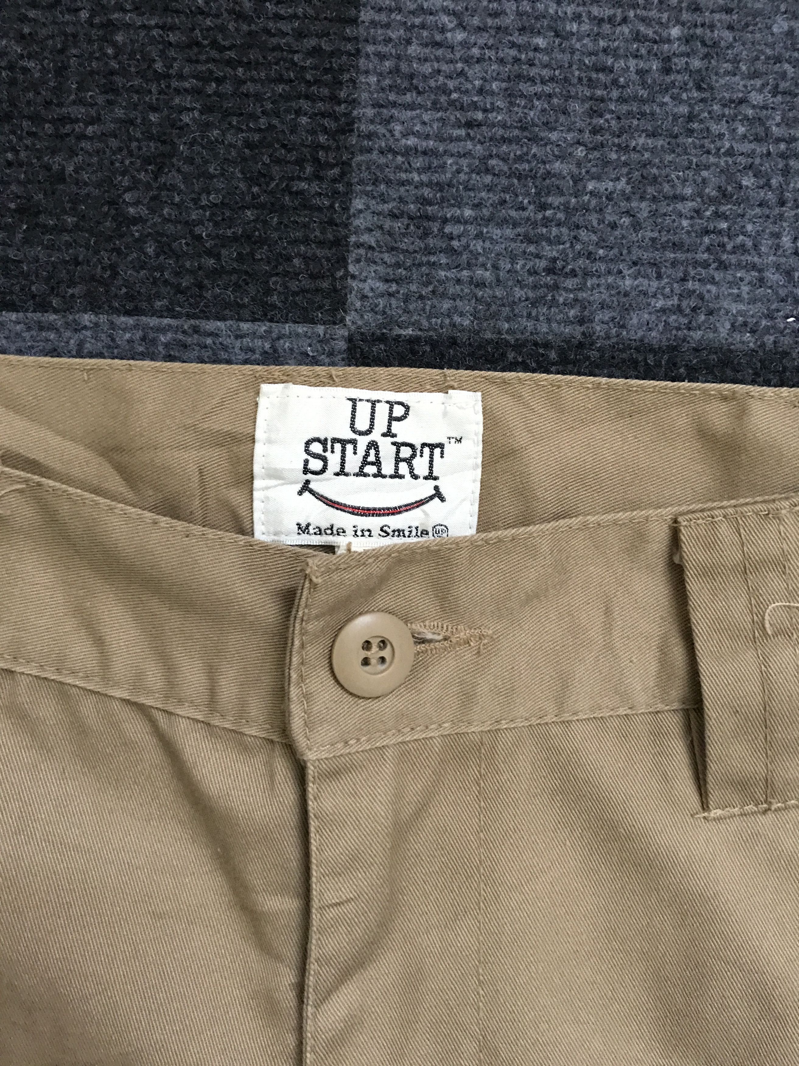 Japanese Brand CP210 Up Smile Cropped Cargo Pant Size US 33 - 5 Thumbnail