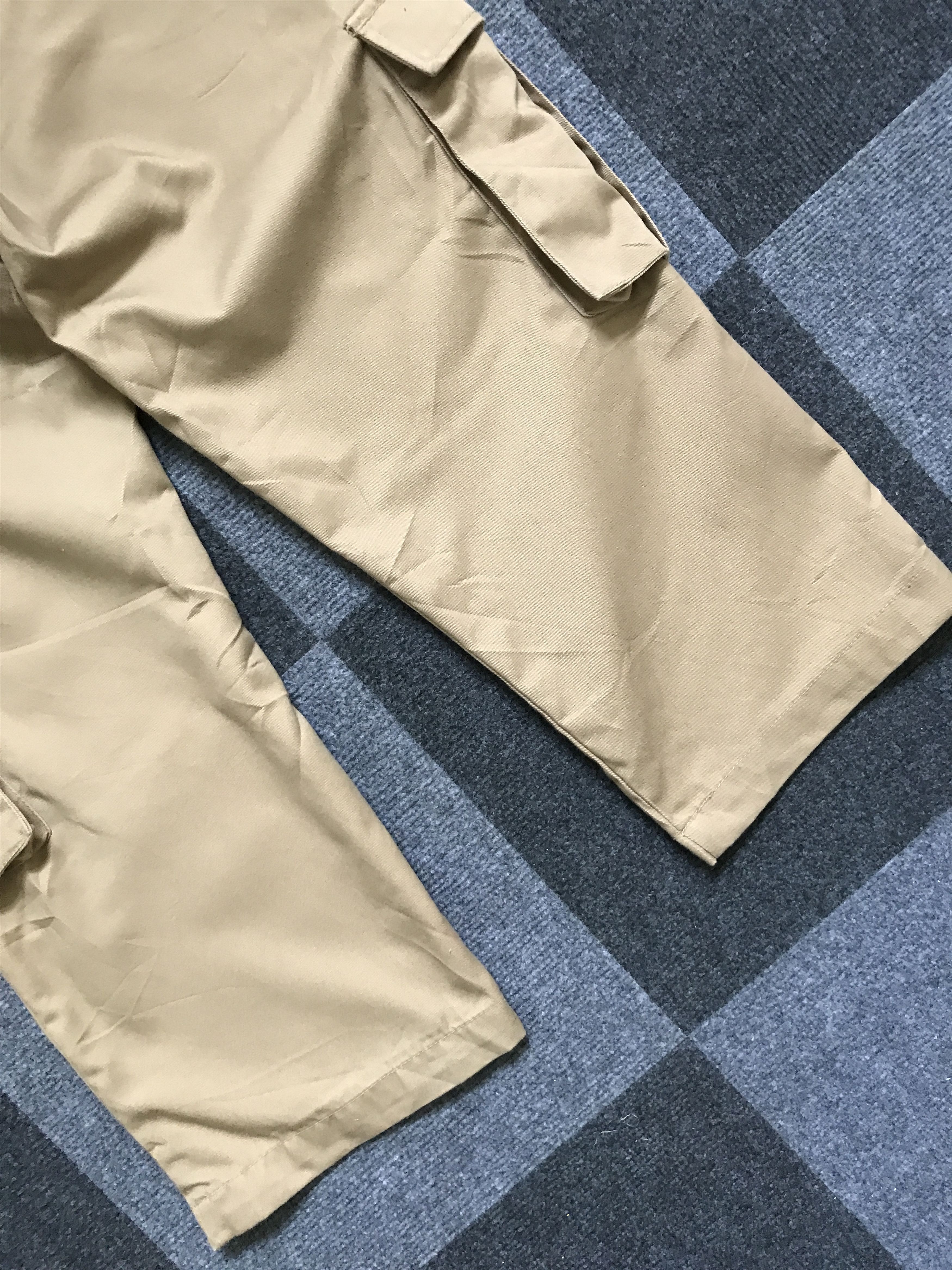 Japanese Brand CP210 Up Smile Cropped Cargo Pant Size US 33 - 8 Thumbnail