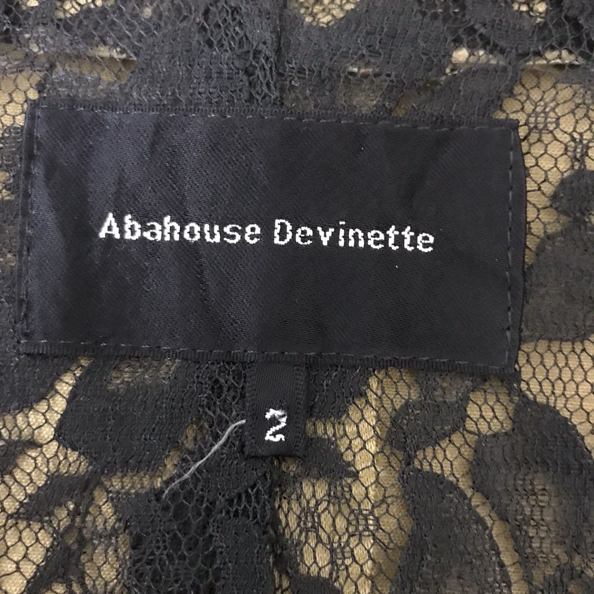 ABAHOUSE ABAHOUSE DEVINETTE Crop Top Japanese Designer Blazer Coat Size US XS / EU 42 / 0 - 5 Thumbnail