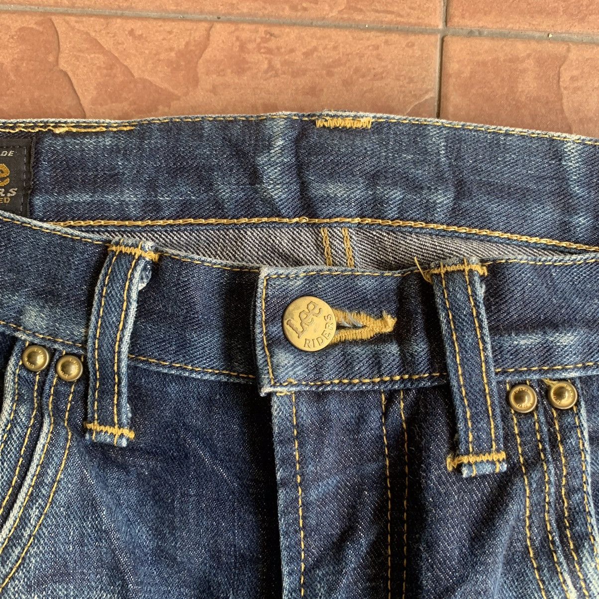 Japanese Brand × Lee × Vintage LEE RIDERS 29x31 REDLINE JEANS SELVEDGE DENIM PANTS Size US 29 - 7 Thumbnail