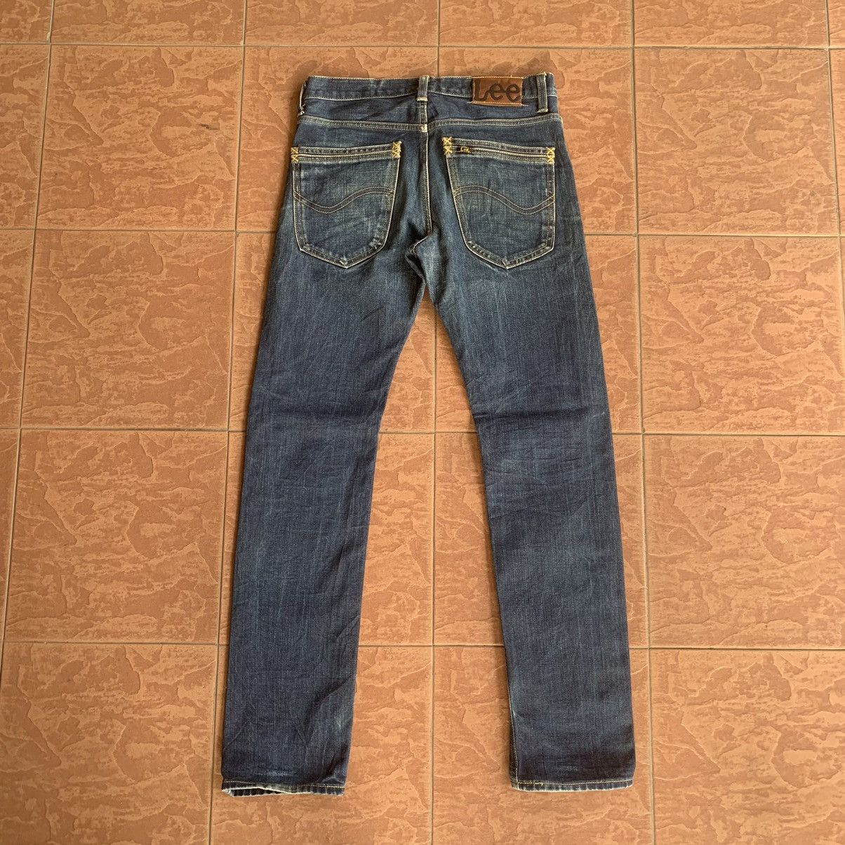 Japanese Brand × Lee × Vintage LEE RIDERS 29x31 REDLINE JEANS SELVEDGE DENIM PANTS Size US 29 - 14 Thumbnail