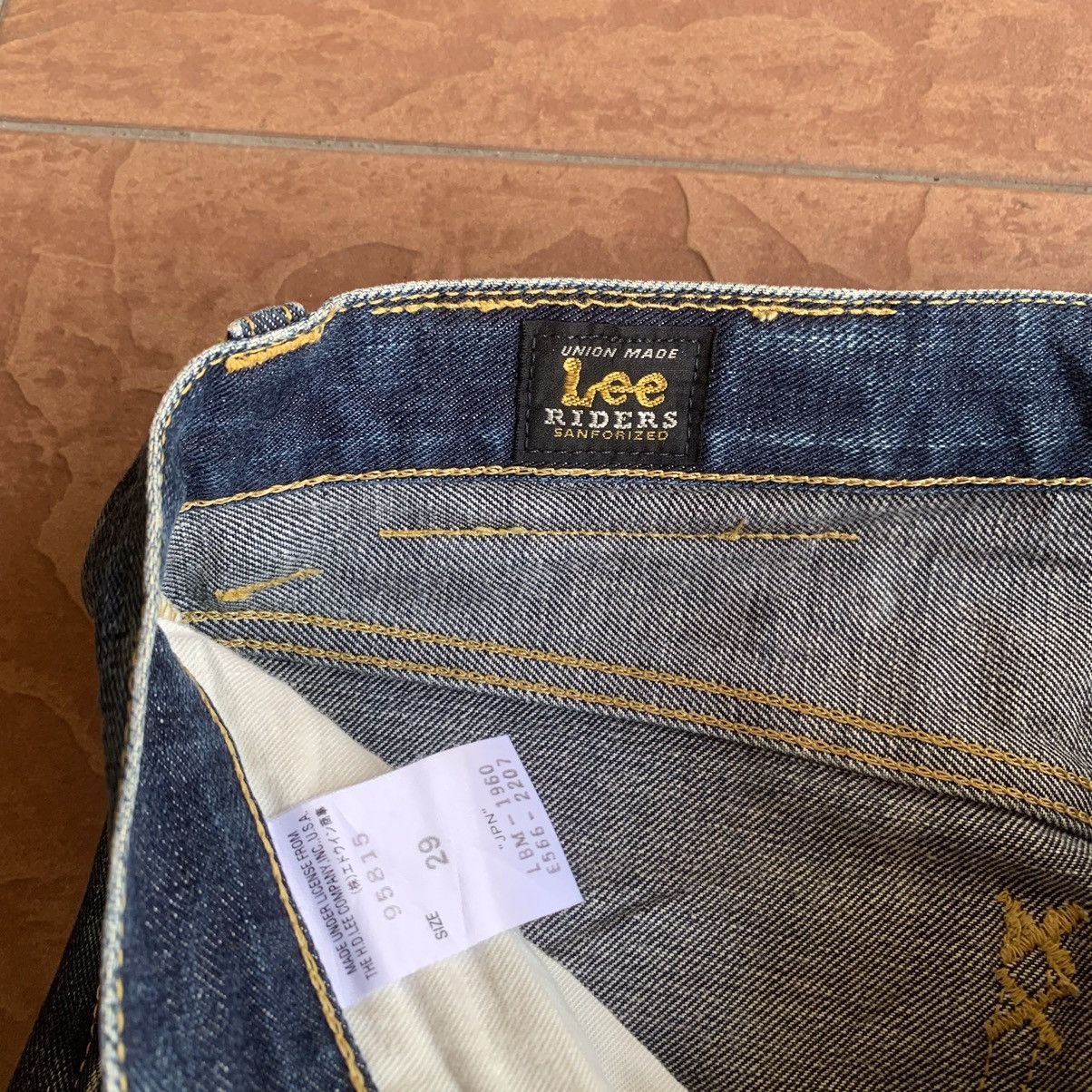 Japanese Brand × Lee × Vintage LEE RIDERS 29x31 REDLINE JEANS SELVEDGE DENIM PANTS Size US 29 - 12 Thumbnail