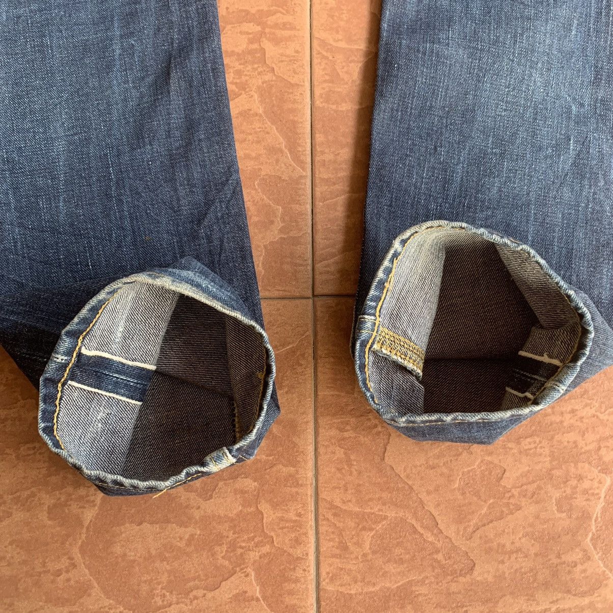 Japanese Brand × Lee × Vintage LEE RIDERS 29x31 REDLINE JEANS SELVEDGE DENIM PANTS Size US 29 - 19 Thumbnail