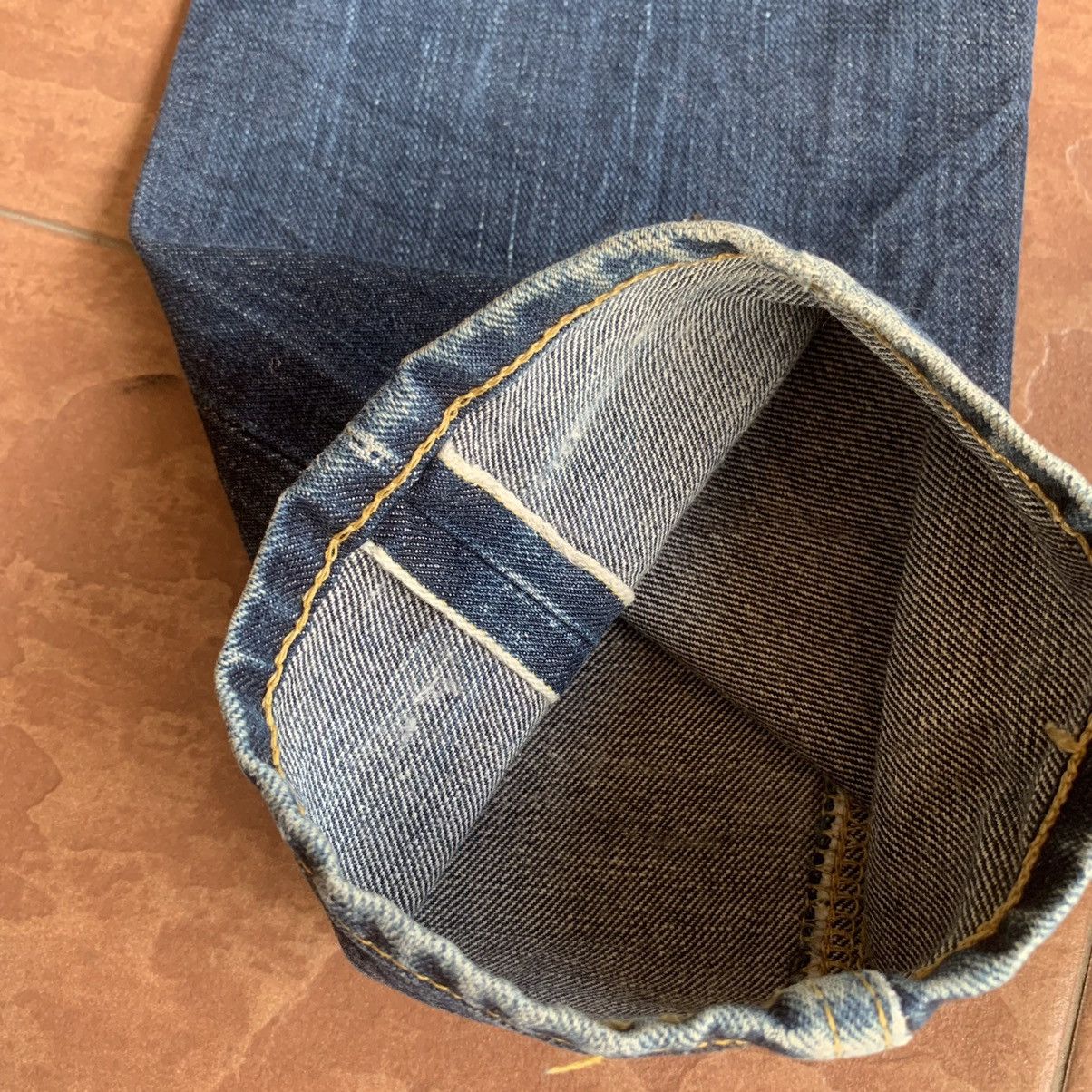 Japanese Brand × Lee × Vintage LEE RIDERS 29x31 REDLINE JEANS SELVEDGE DENIM PANTS Size US 29 - 20 Thumbnail