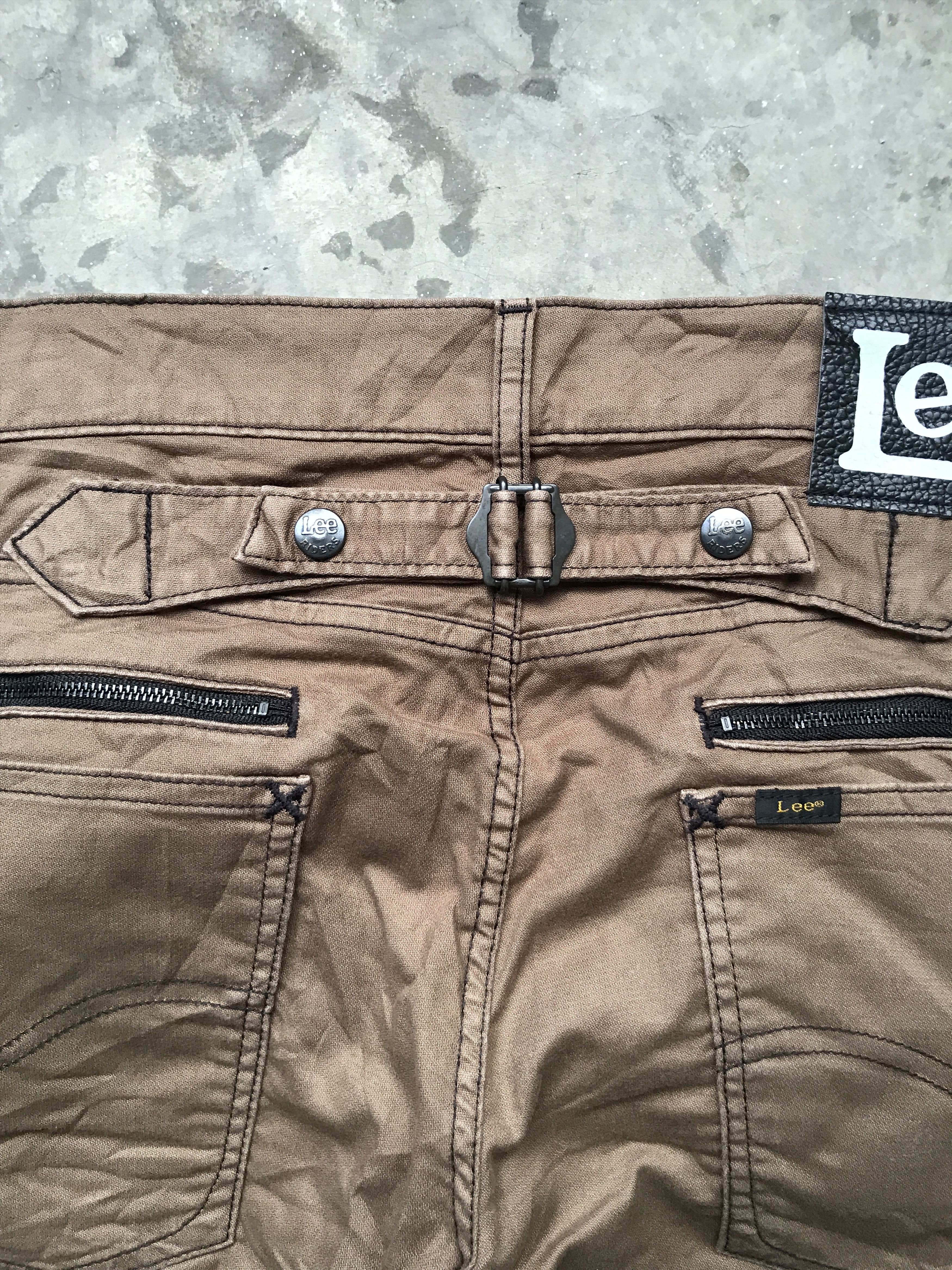 Japanese Brand × Lee CP50 - Lee Multipockets Street Fashion Cargo Pant Size US 33 - 12 Thumbnail