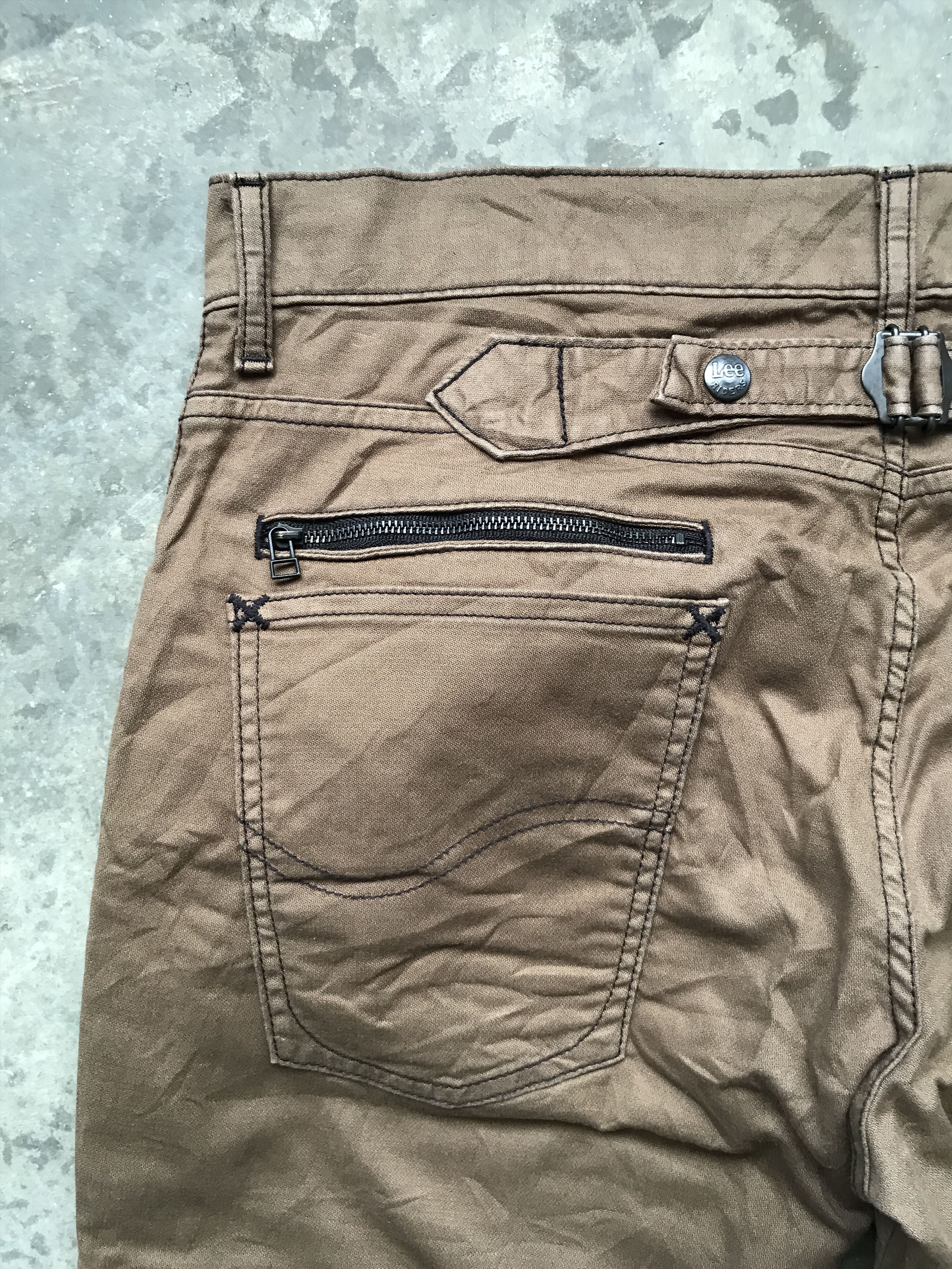 Japanese Brand × Lee CP50 - Lee Multipockets Street Fashion Cargo Pant Size US 33 - 11 Thumbnail