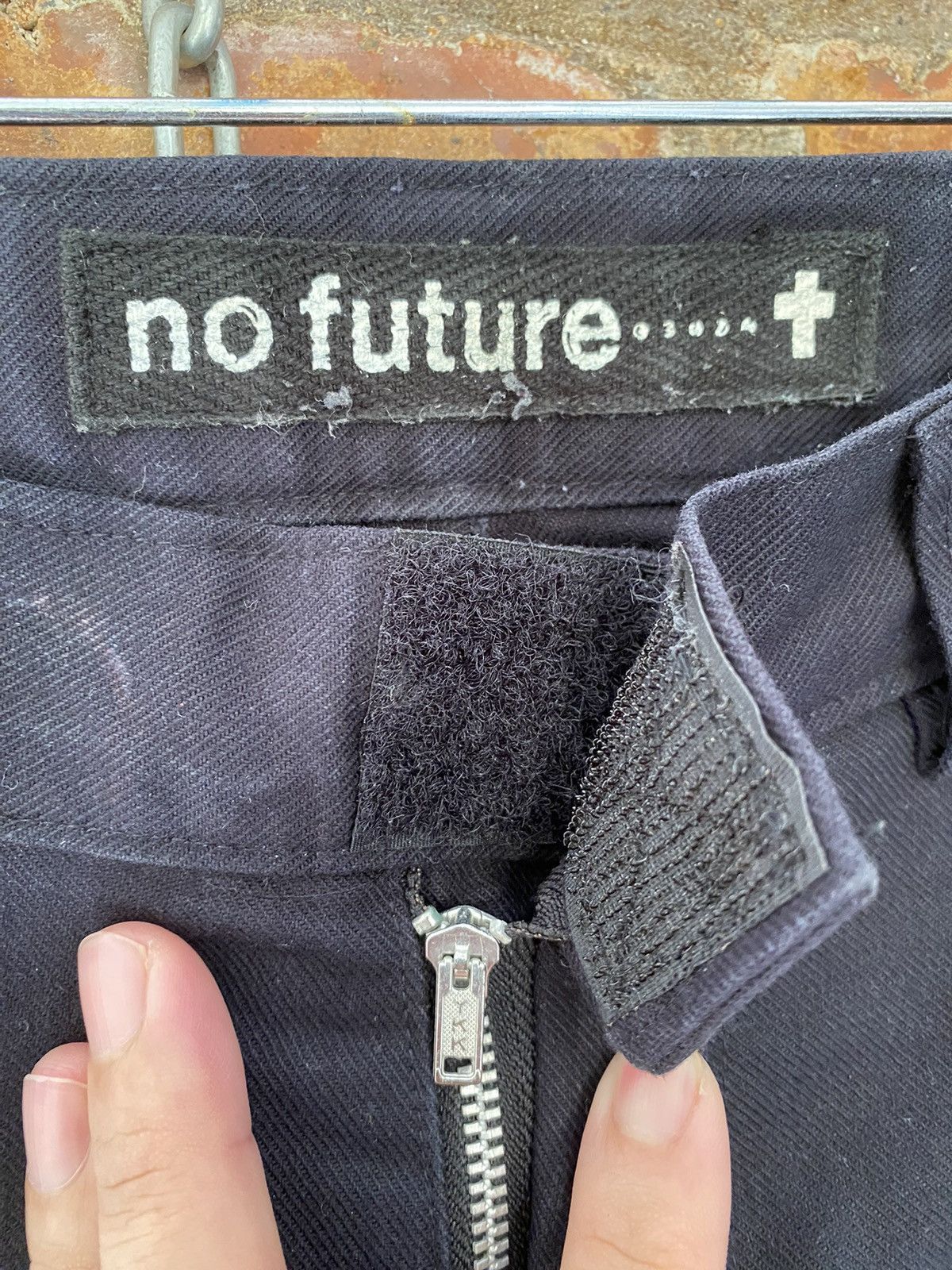No Future 90s No Future lace up bondage pants Size US 30 / EU 46 - 6 Thumbnail