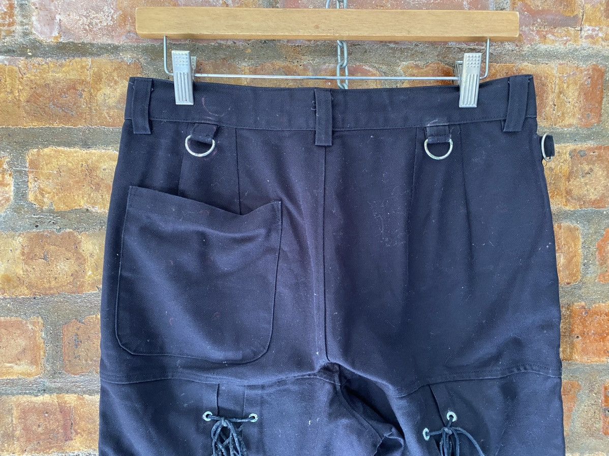 No Future 90s No Future lace up bondage pants Size US 30 / EU 46 - 9 Thumbnail