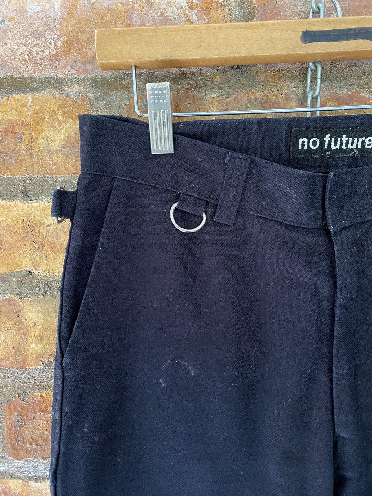 No Future 90s No Future lace up bondage pants Size US 30 / EU 46 - 5 Thumbnail