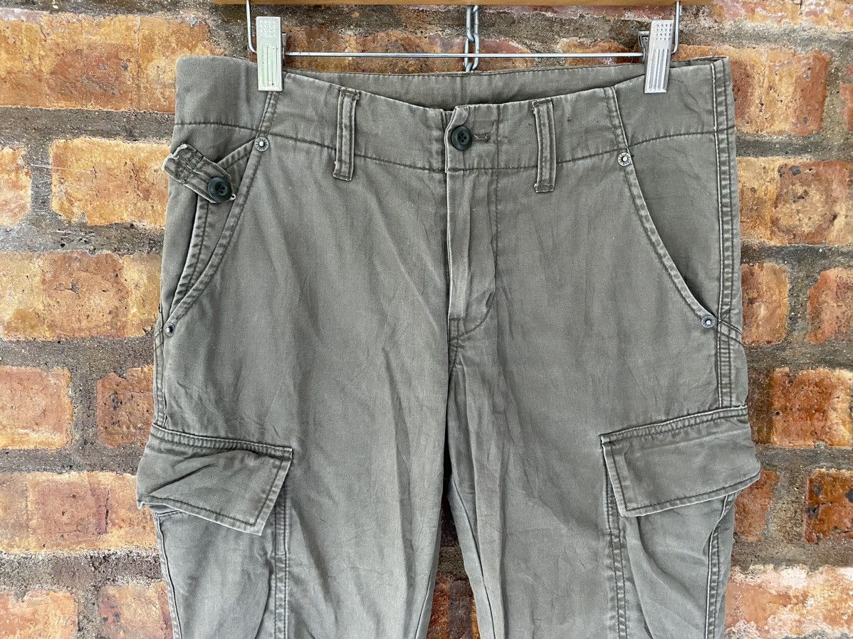 Japanese Brand × PPFM Vtg PPFM Flare Ankle zipper cargos Size US 30 / EU 46 - 4 Thumbnail