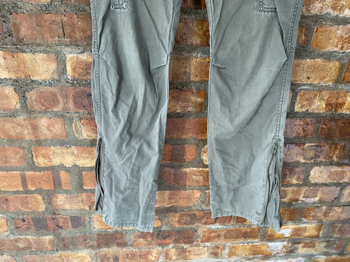 Japanese Brand × PPFM Vtg PPFM Flare Ankle zipper cargos Size US 30 / EU 46 - 6 Thumbnail