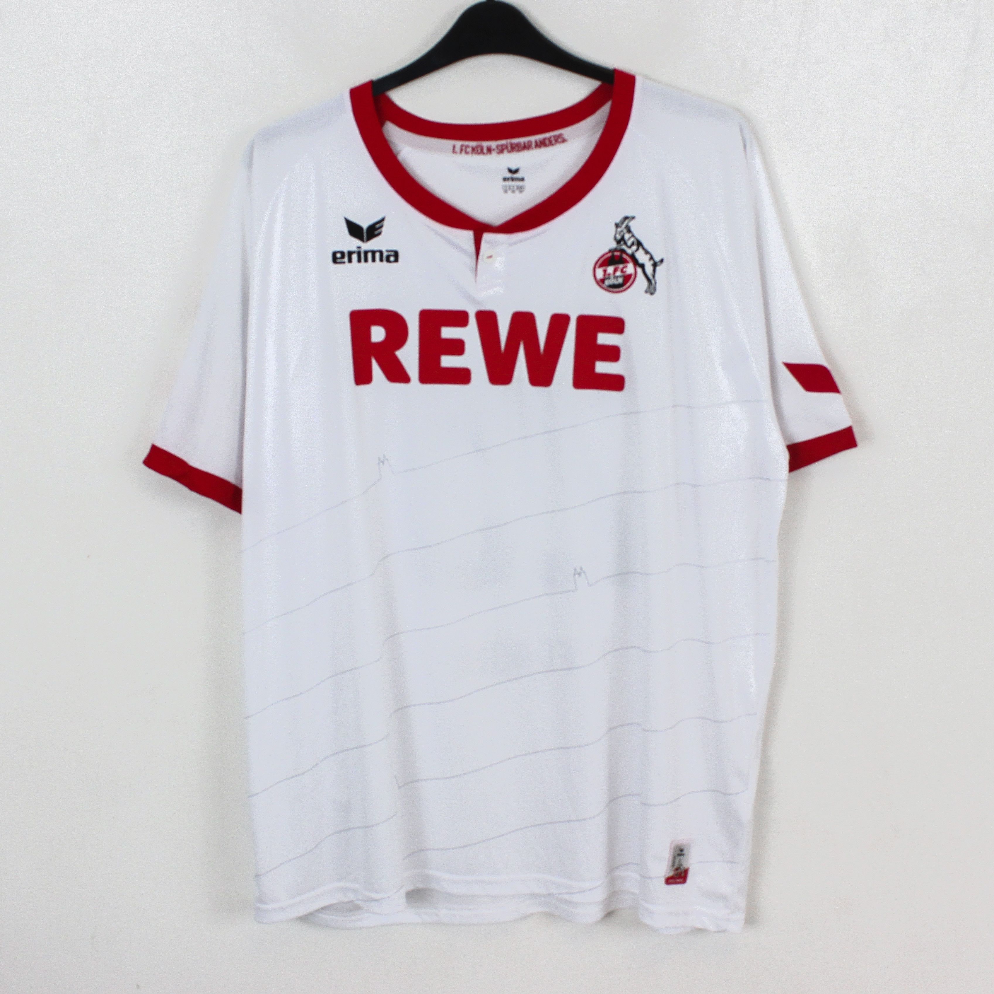 Erima FC Koln Men 4XL Football Jersey Shirt 2015 2016 #25 Nagasawa Size US XXL / EU 58 / 5 - 2 Thumbnail