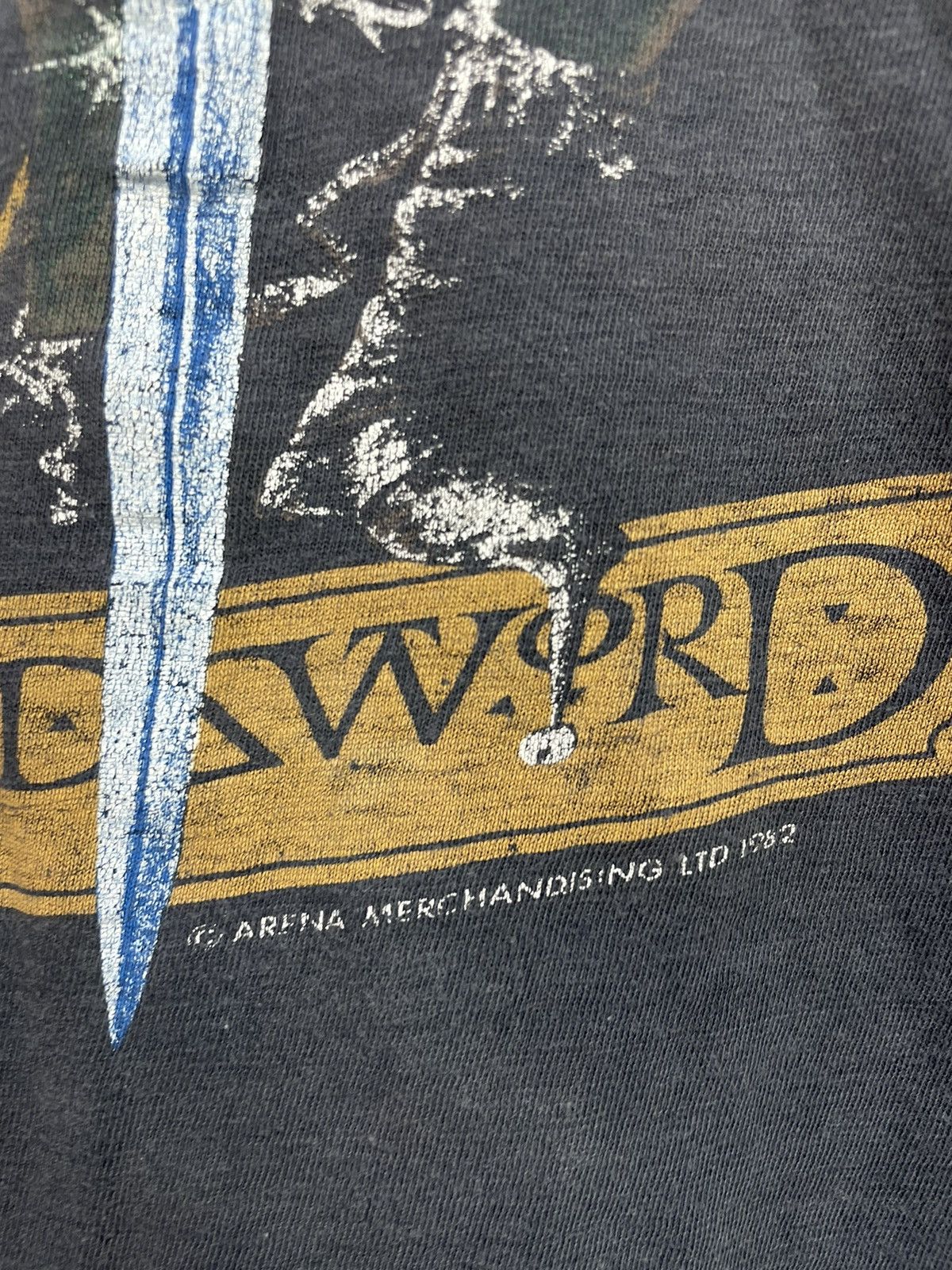 Band Tees Vintage 80s Jethro Tull North American tour t shirt Size US L / EU 52-54 / 3 - 7 Thumbnail