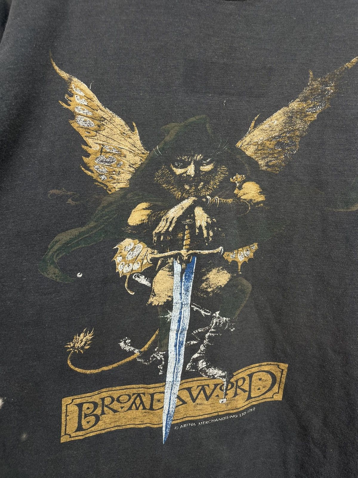 Band Tees Vintage 80s Jethro Tull North American tour t shirt Size US L / EU 52-54 / 3 - 4 Thumbnail