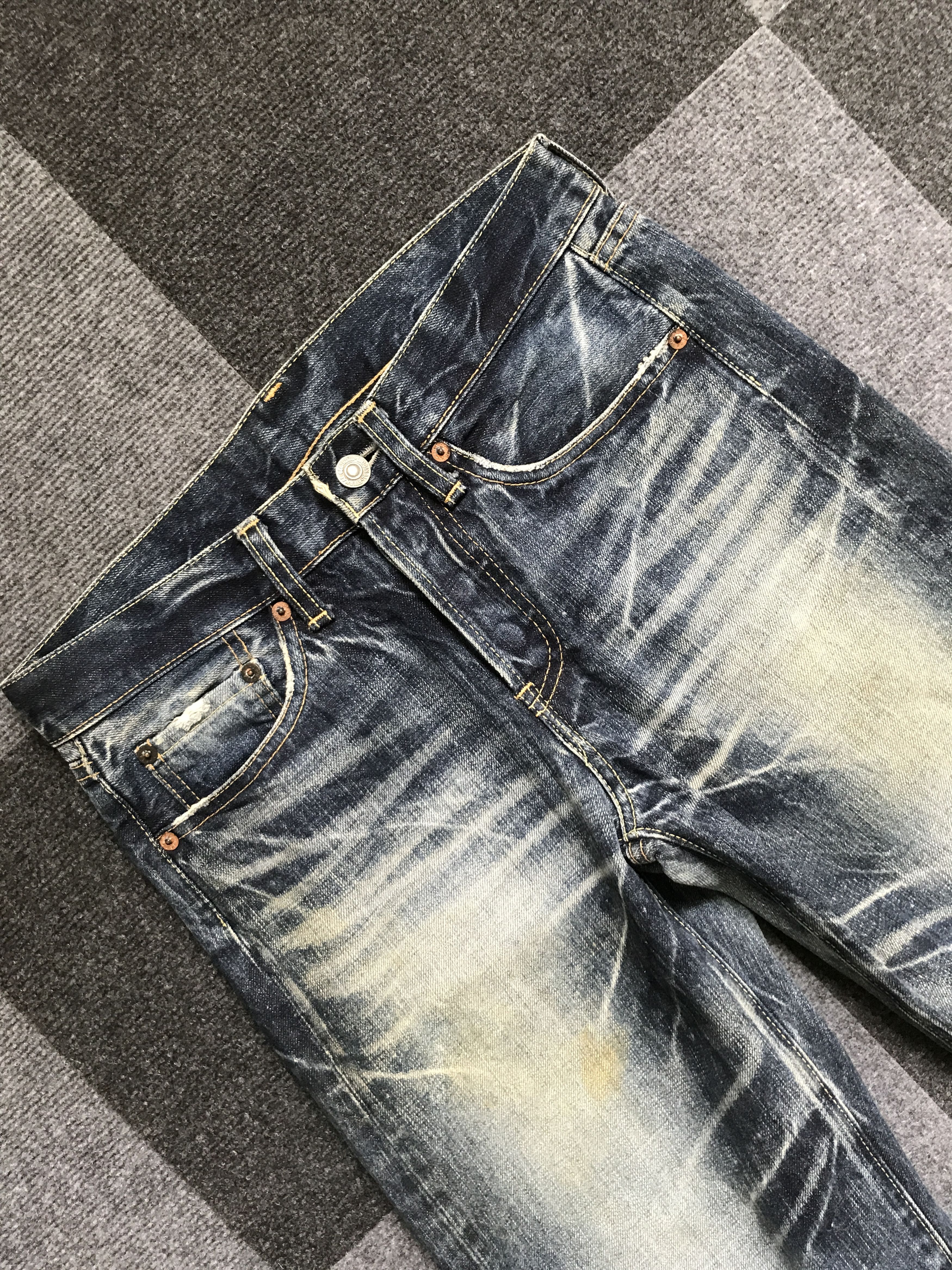 Eternal × Japanese Brand 💥90s Style💥D90 ETERNAL Japan Stone Wash Jeans Size US 28 / EU 44 - 4 Thumbnail