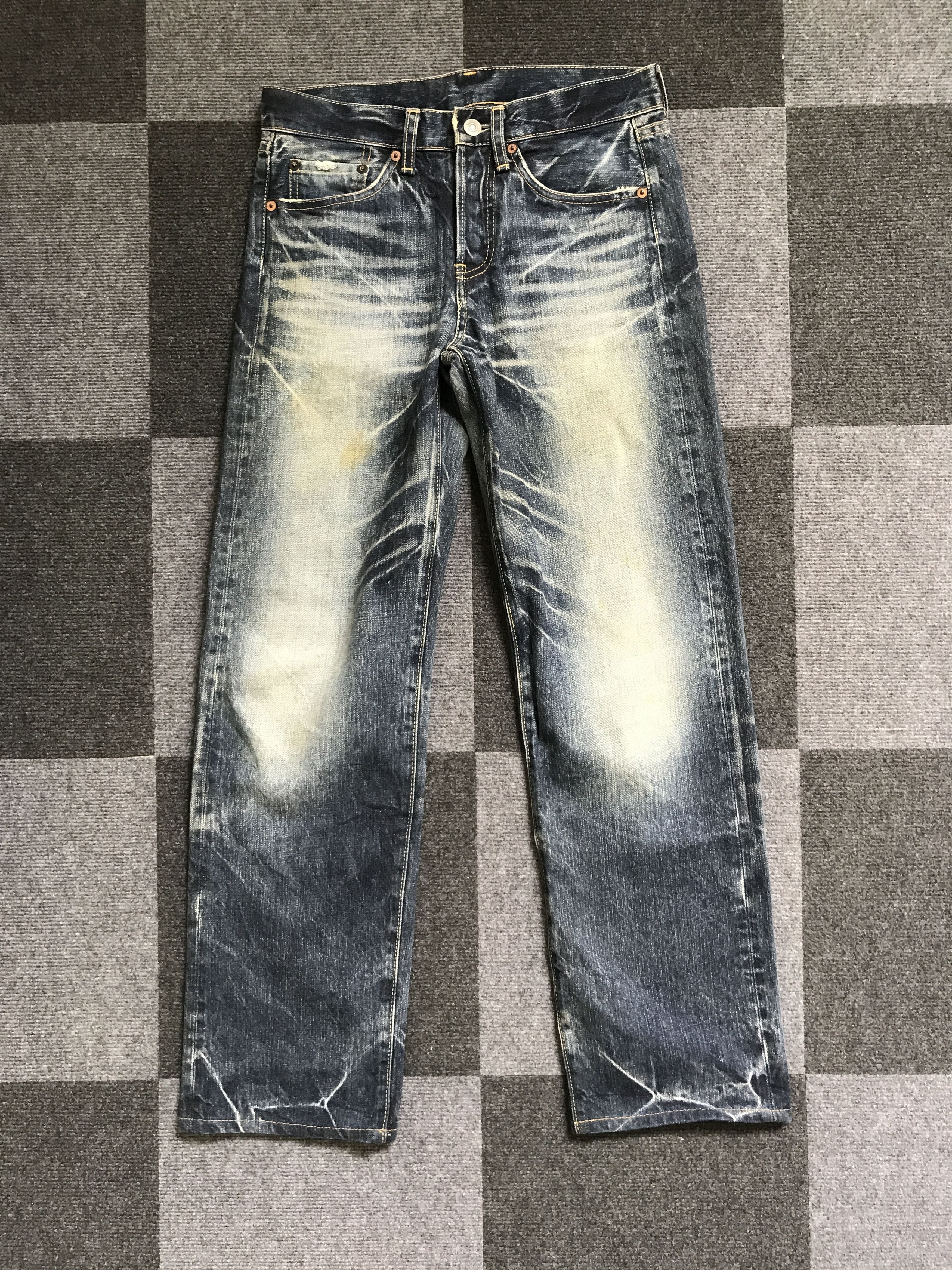 Eternal × Japanese Brand 💥90s Style💥D90 ETERNAL Japan Stone Wash Jeans Size US 28 / EU 44 - 3 Thumbnail