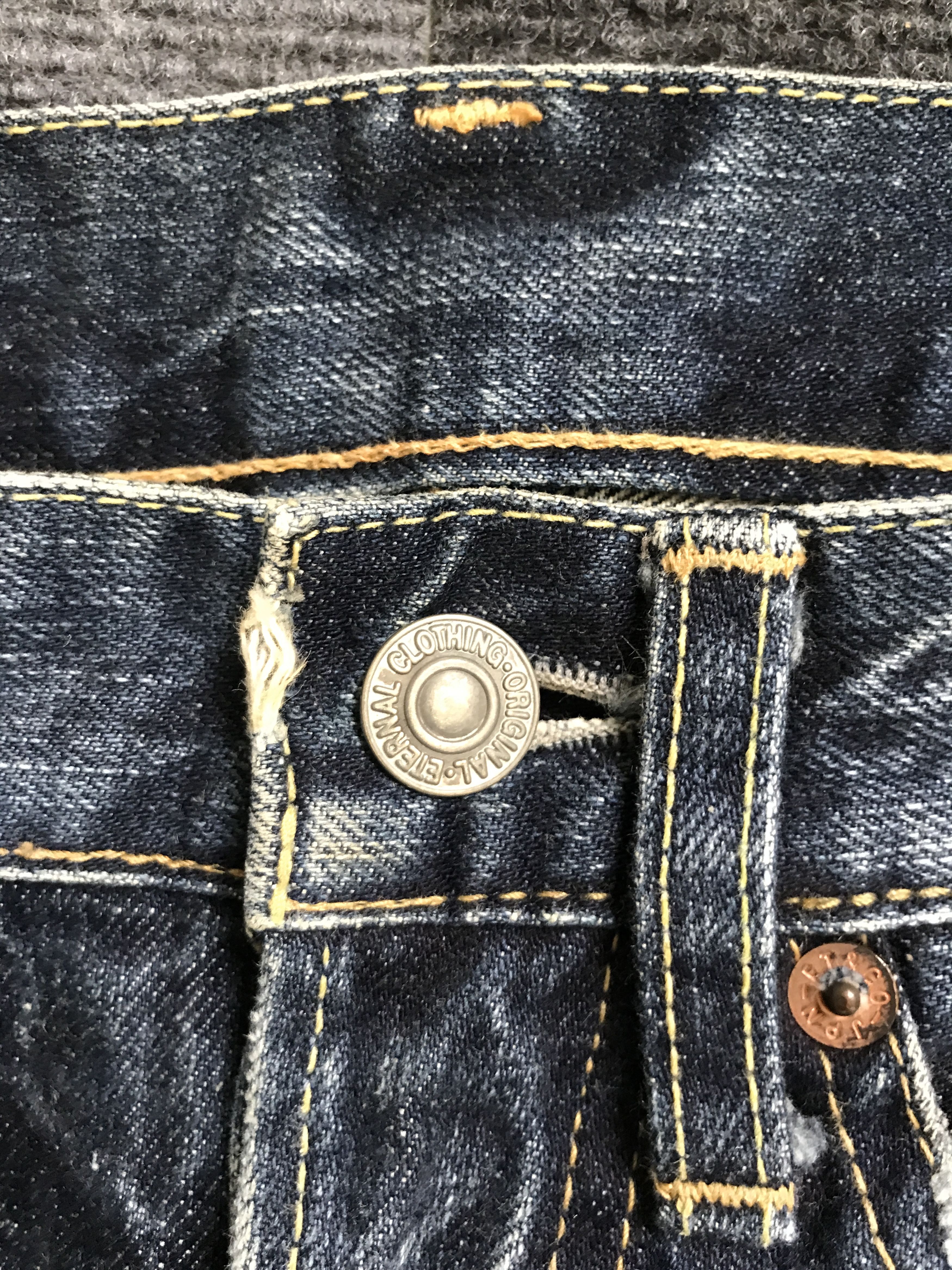 Eternal × Japanese Brand 💥90s Style💥D90 ETERNAL Japan Stone Wash Jeans Size US 28 / EU 44 - 8 Thumbnail