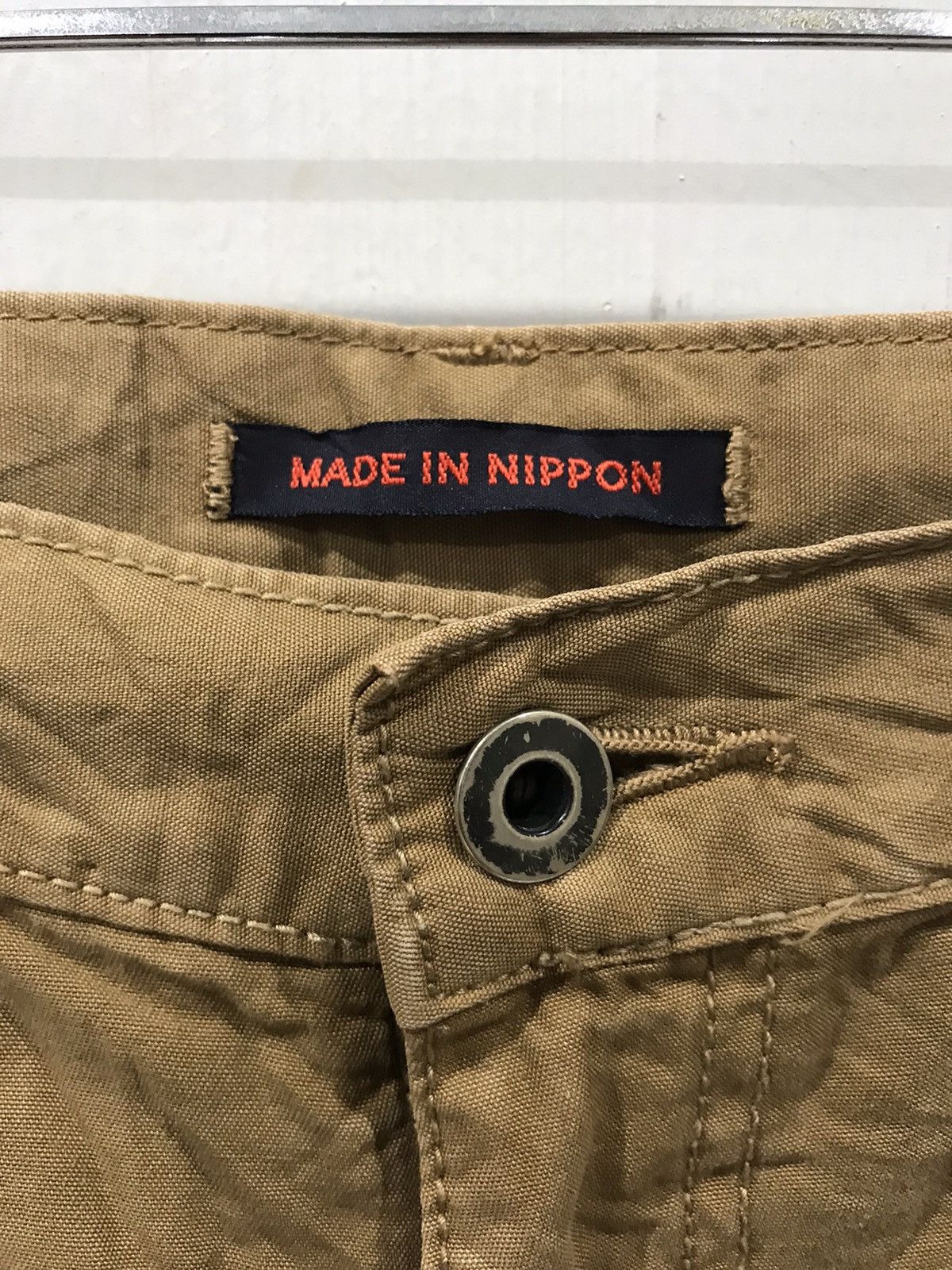 Japanese Brand BLUE WAY Archival Design Rare Parachute Cargo Pant Size US 31 - 10 Thumbnail