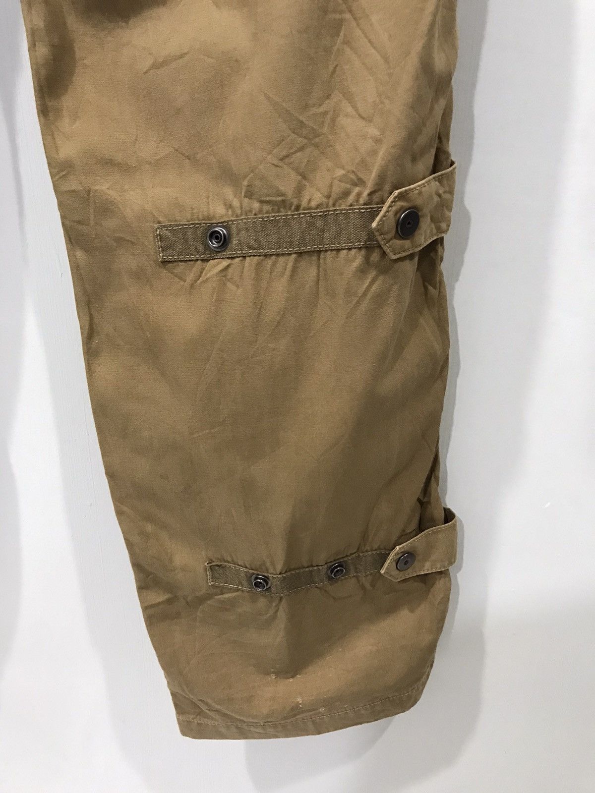 Japanese Brand BLUE WAY Archival Design Rare Parachute Cargo Pant Size US 31 - 16 Thumbnail