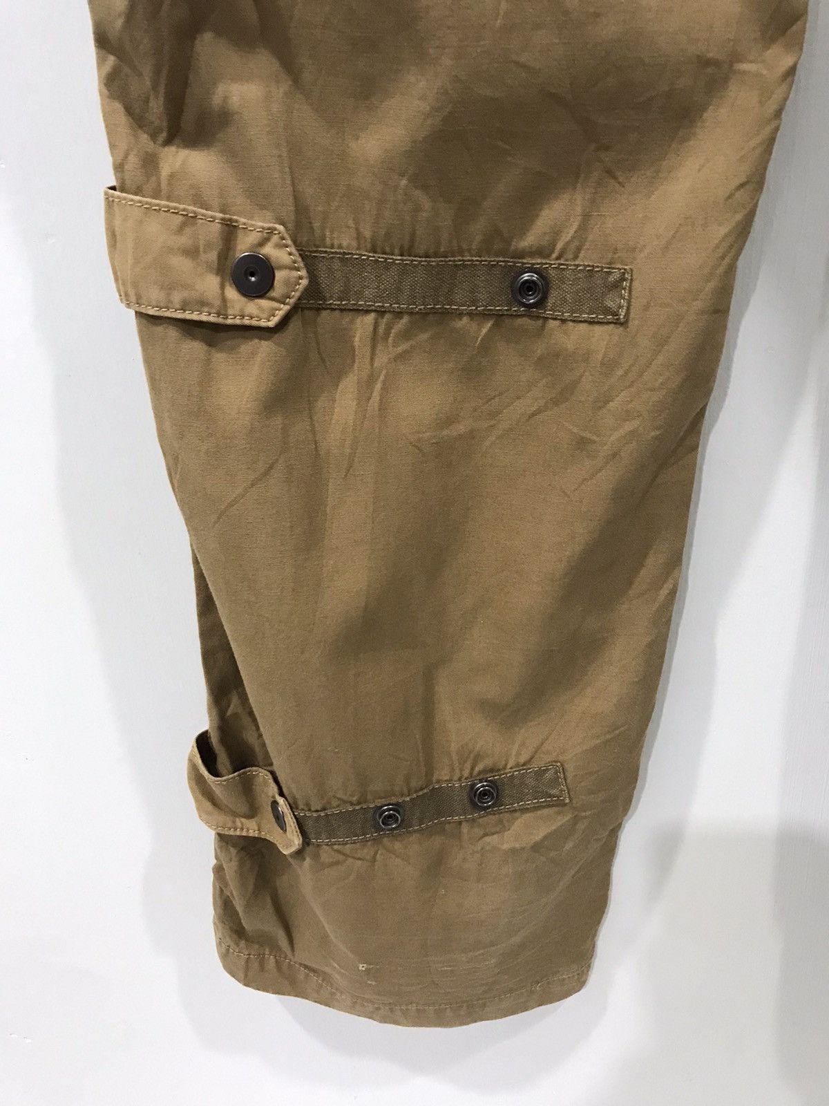 Japanese Brand BLUE WAY Archival Design Rare Parachute Cargo Pant Size US 31 - 17 Thumbnail