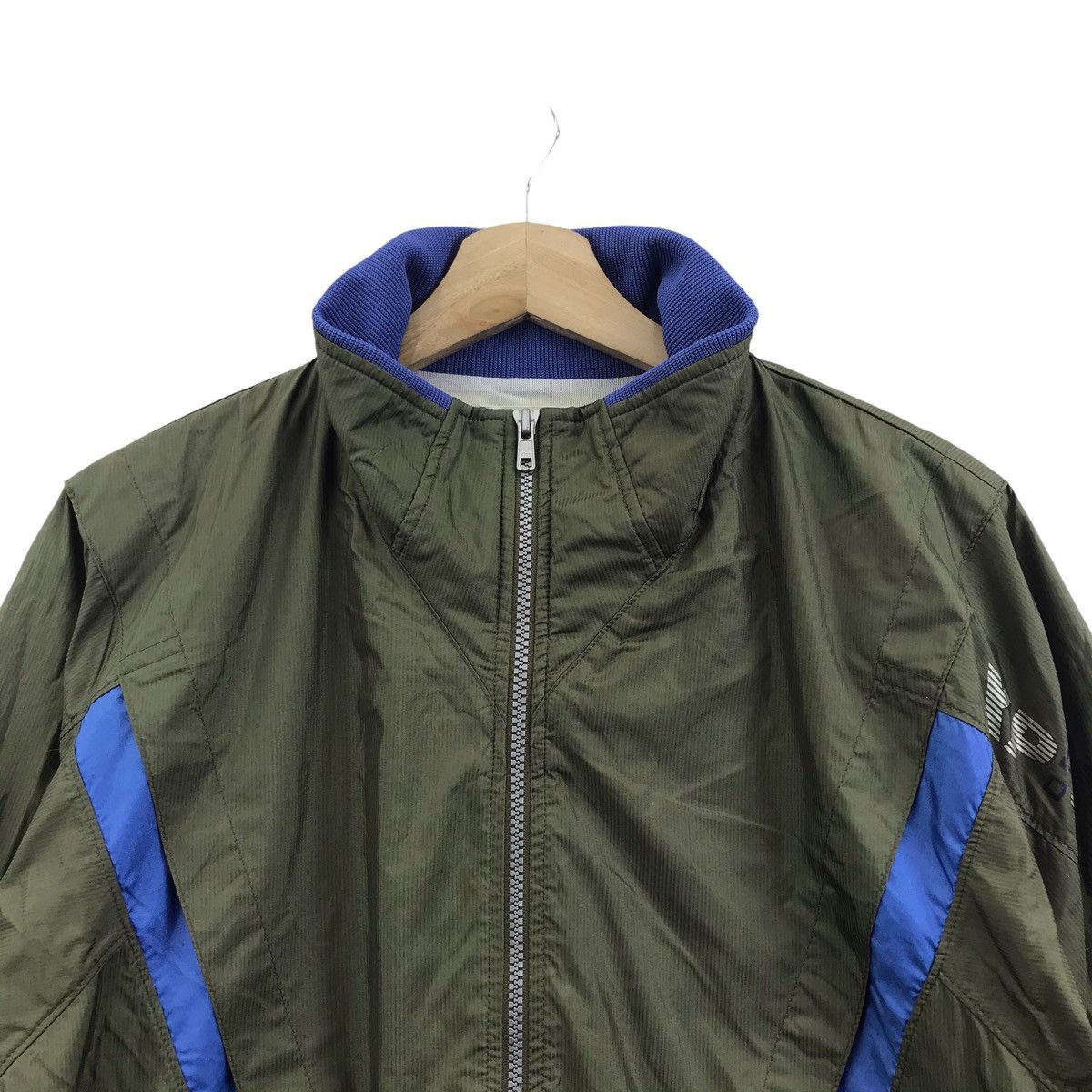 Asics ASICS XP S Japanese Brand Sportswear Green Bomber Jacket Size US L / EU 52-54 / 3 - 2 Thumbnail