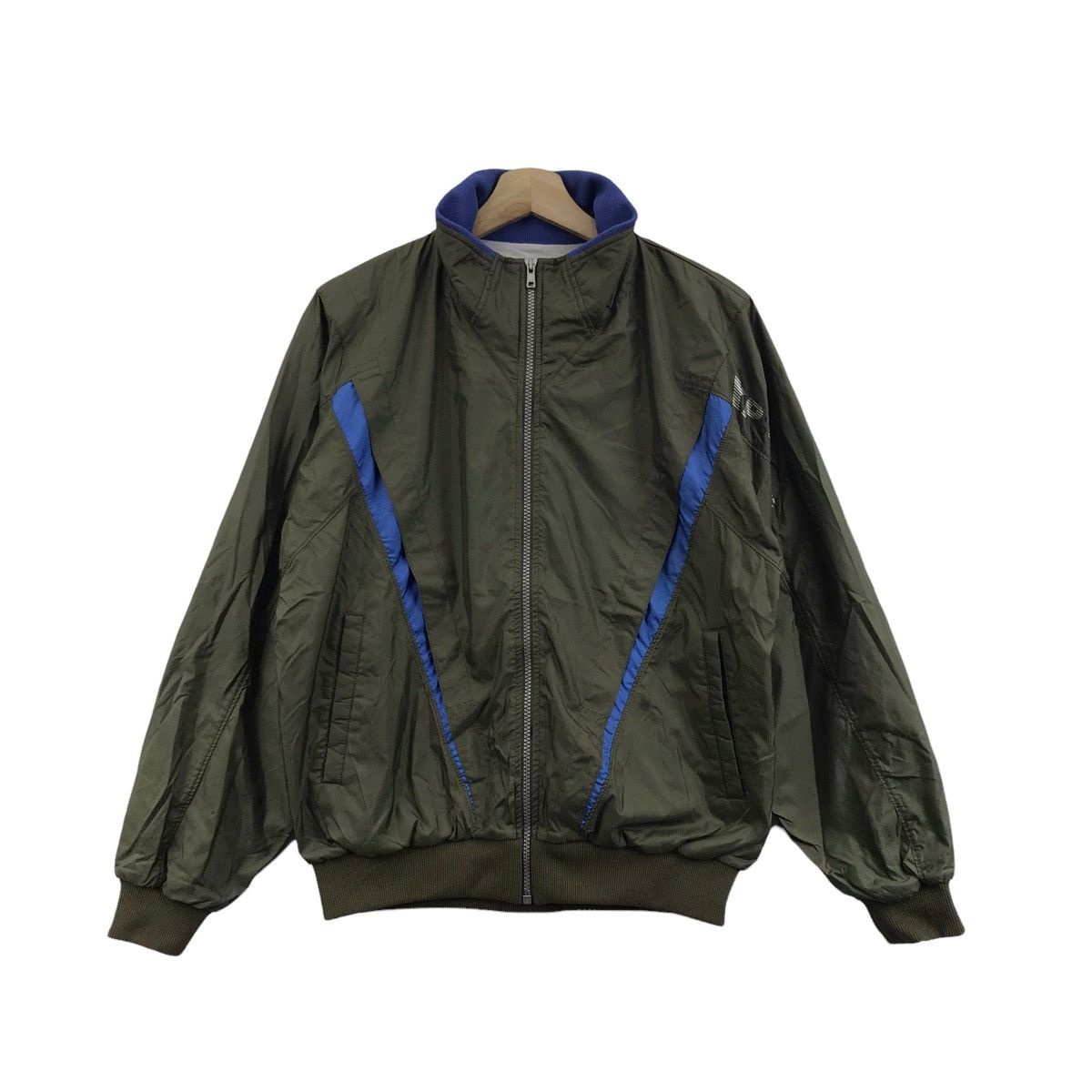 Asics ASICS XP S Japanese Brand Sportswear Green Bomber Jacket Size US L / EU 52-54 / 3 - 1 Thumbnail