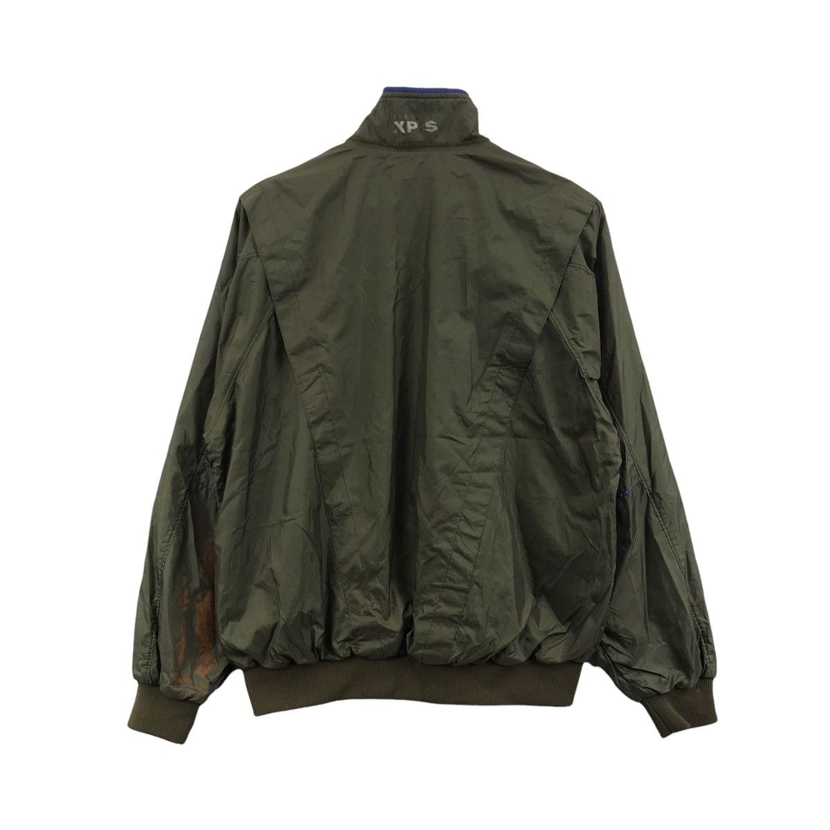 Asics ASICS XP S Japanese Brand Sportswear Green Bomber Jacket Size US L / EU 52-54 / 3 - 7 Thumbnail
