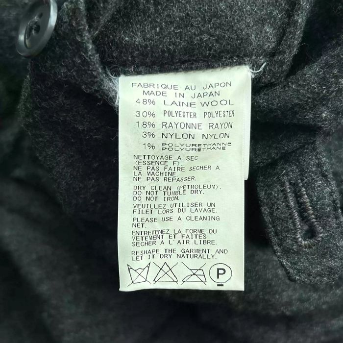 Yohji Yamamoto Yohji Yamamoto Gray Wool Pleated Suit | Grailed