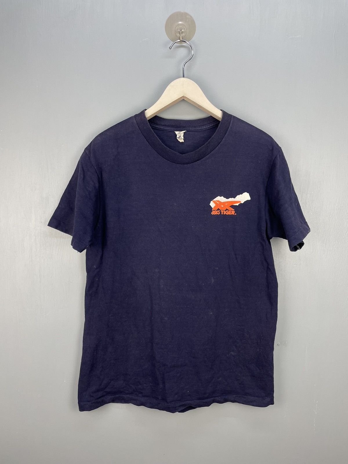 Asics Vintage 80s Asics Tiger t shirt Size US M / EU 48-50 / 2 - 1 Thumbnail