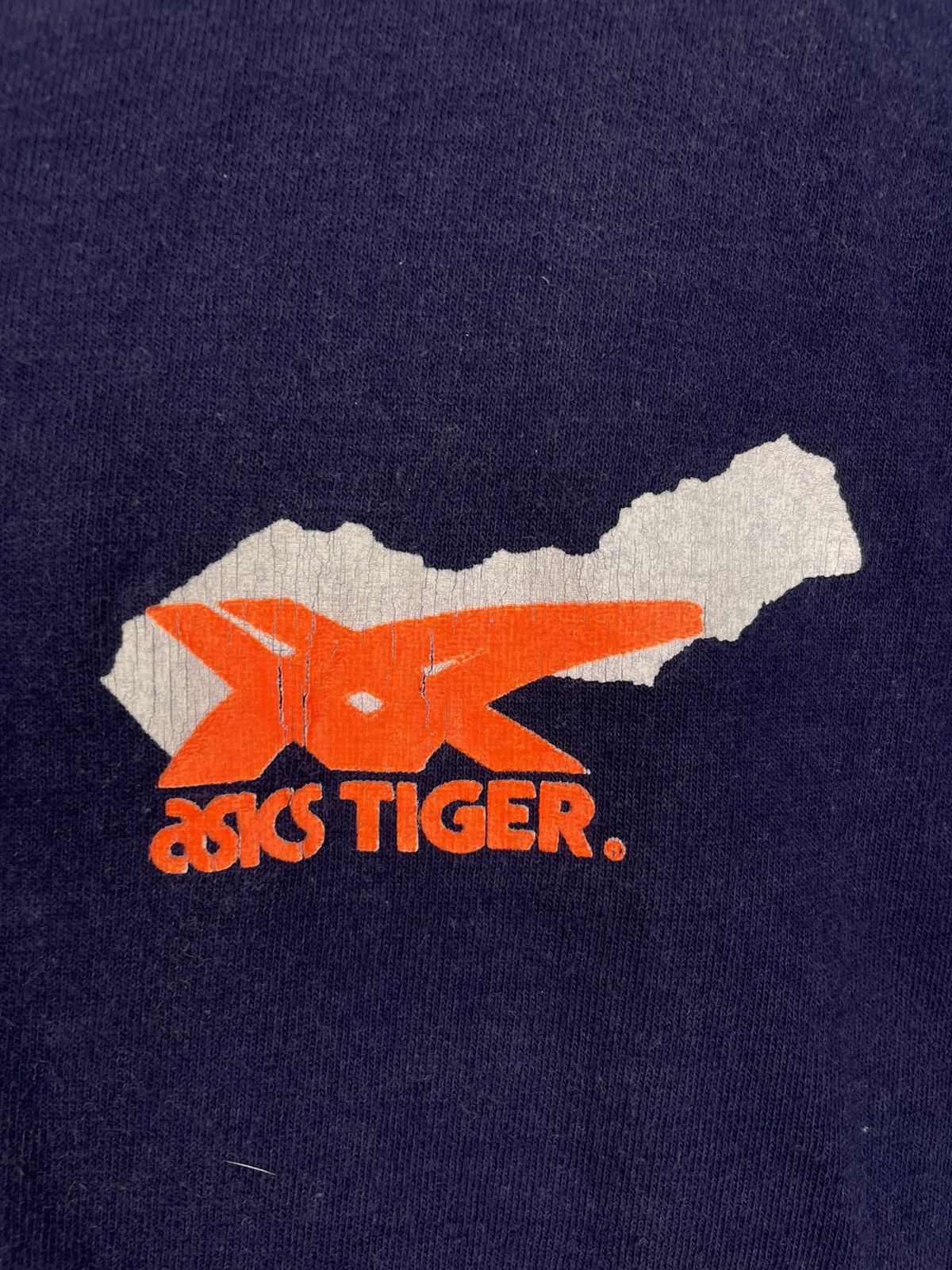 Asics Vintage 80s Asics Tiger t shirt Size US M / EU 48-50 / 2 - 4 Thumbnail