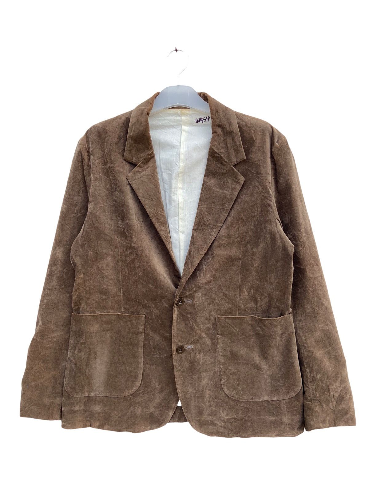 Japanese Brand SANDINISTA VELVET BLAZER JACKET Size US L / EU 52-54 / 3 - 1 Thumbnail