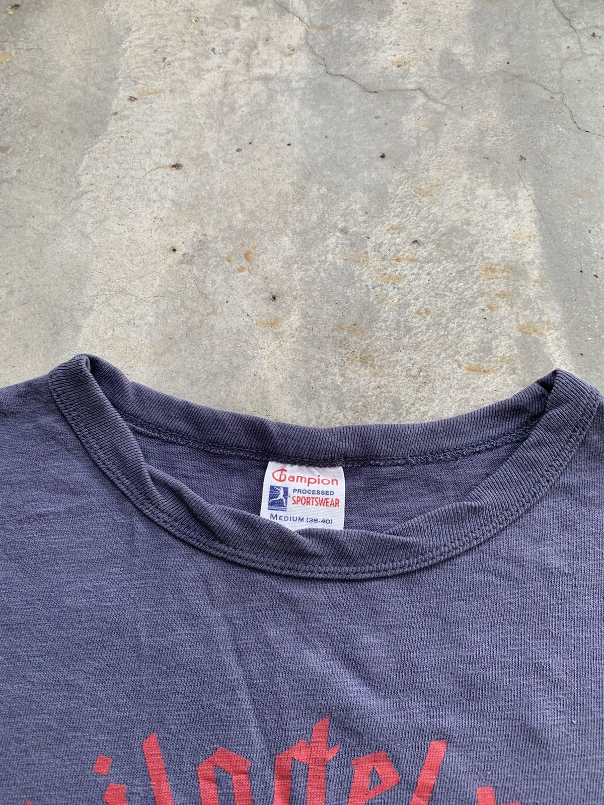 Champion Vintage Thrashed Faded Champion Philadelphia Law School Tee Size US M / EU 48-50 / 2 - 4 Thumbnail
