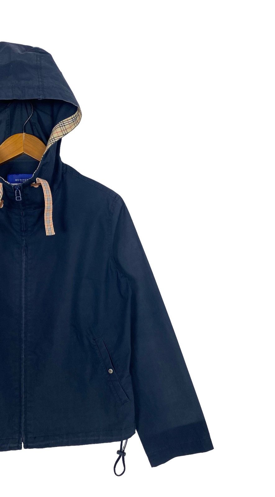 Burberry Rare‼️Burberry Blue Label Novacheck Hoodie SUNFADED Size M / US 6-8 / IT 42-44 - 3 Thumbnail