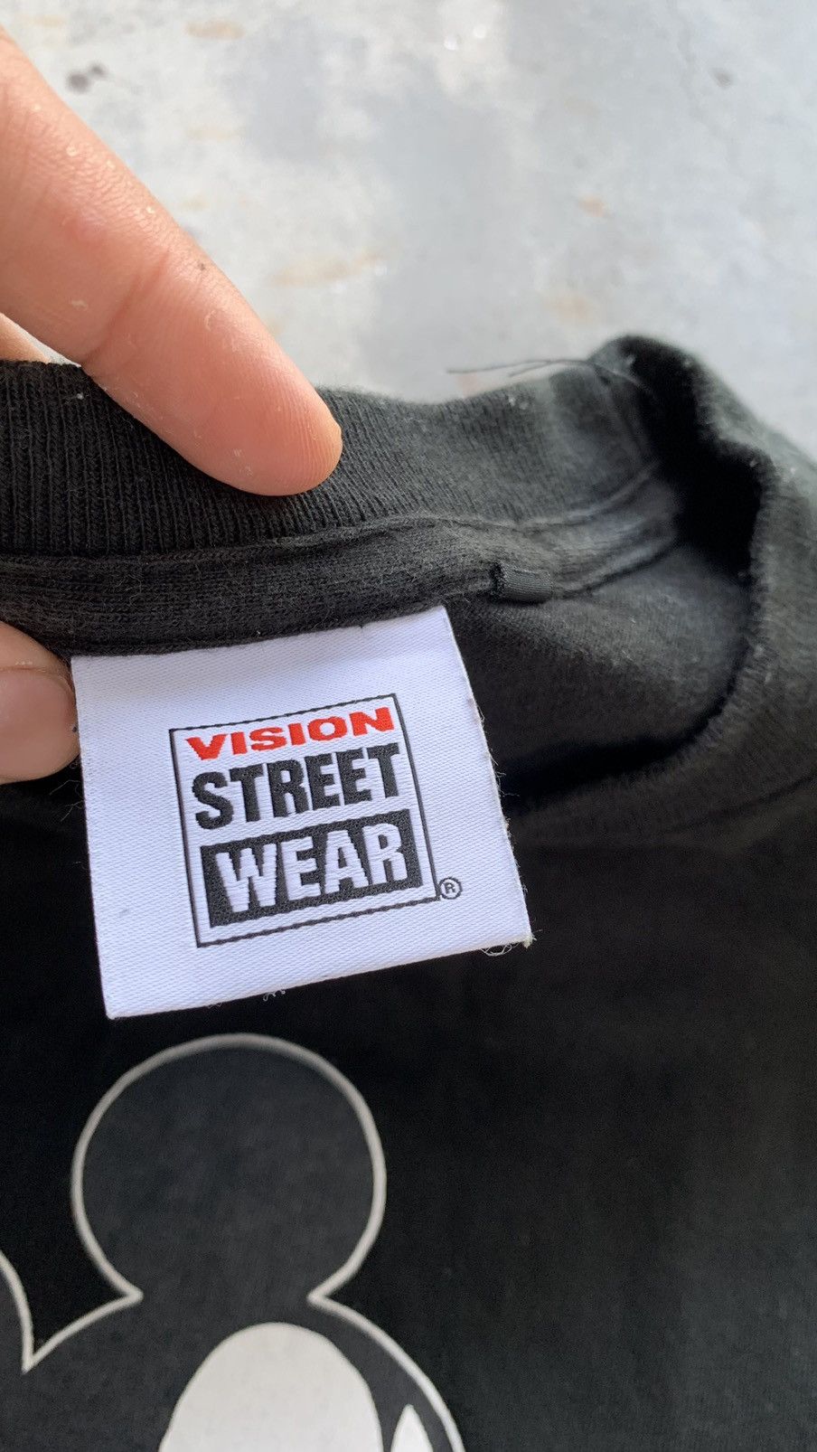 Mickey Mouse Vision Street Wear X Mickey skateboard Tshirt Size US L / EU 52-54 / 3 - 5 Thumbnail