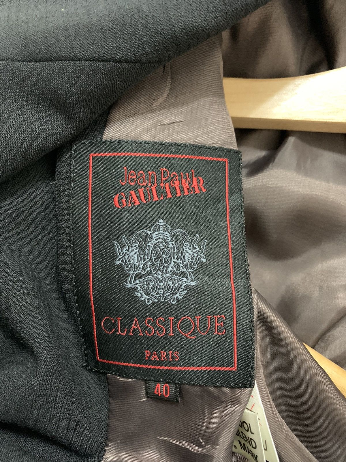 Jean Paul Gaultier Jean Paul Gaultier Classique Double Breast Jacket Size M / US 6-8 / IT 42-44 - 5 Thumbnail