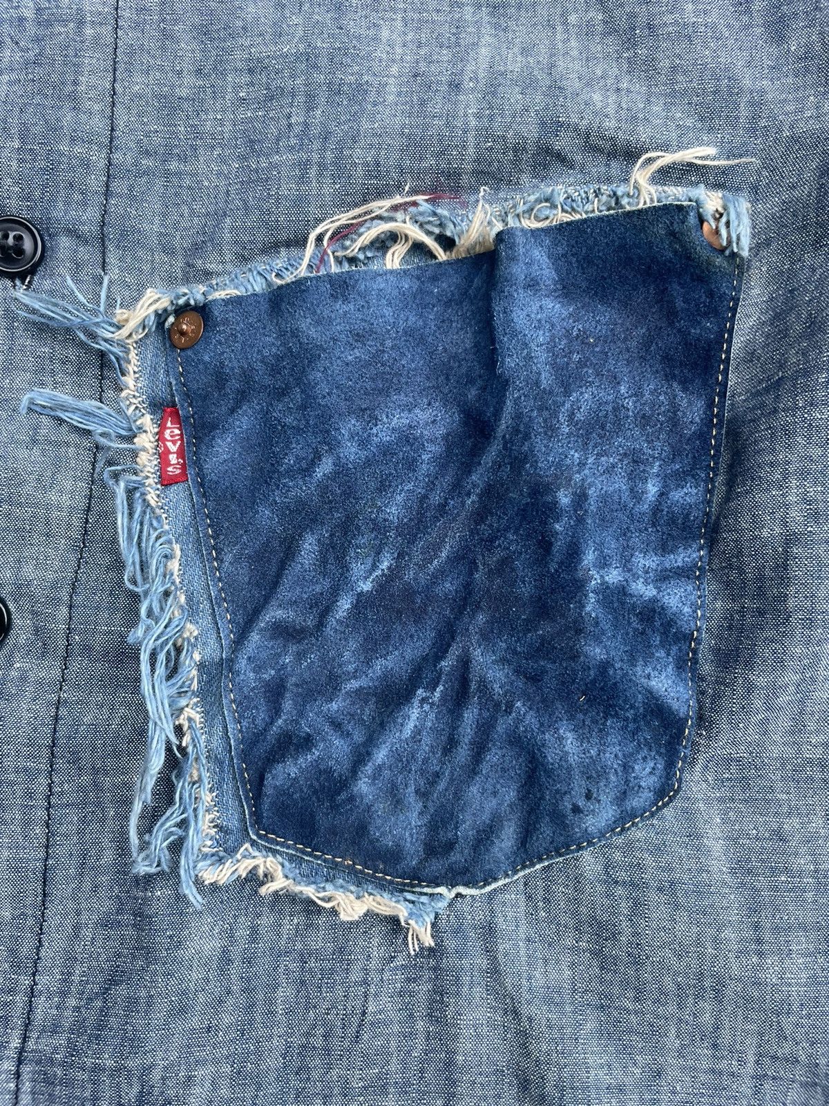 Levi's × Vintage Vintage 2002 Levis Redloop Custom Denim Size US M / EU 48-50 / 2 - 10 Thumbnail