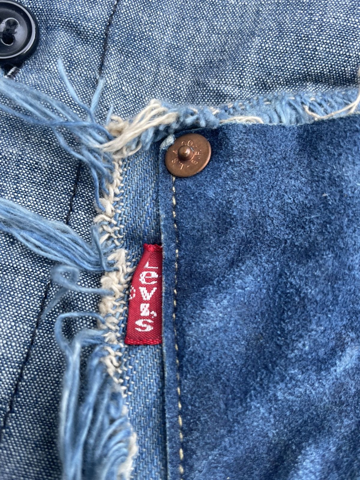 Levi's × Vintage Vintage 2002 Levis Redloop Custom Denim Size US M / EU 48-50 / 2 - 11 Thumbnail