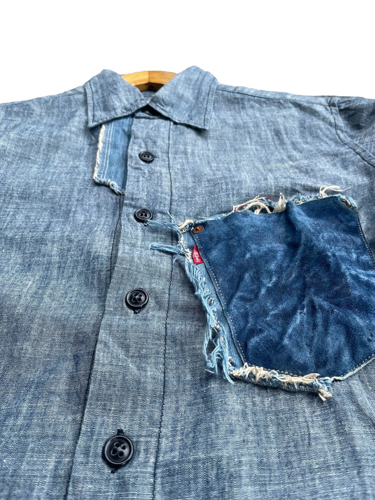 Levi's × Vintage Vintage 2002 Levis Redloop Custom Denim Size US M / EU 48-50 / 2 - 7 Thumbnail